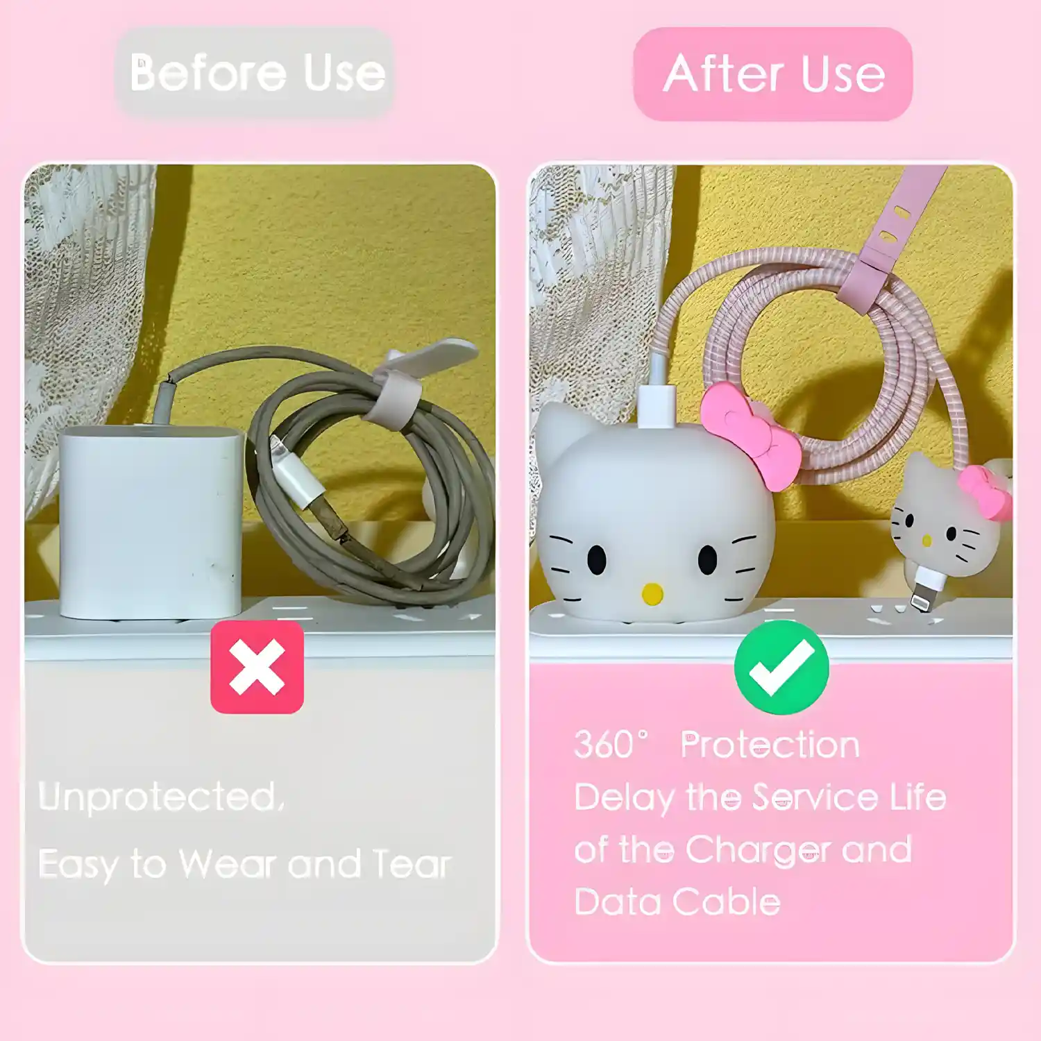 360° Charger & Cable Protector