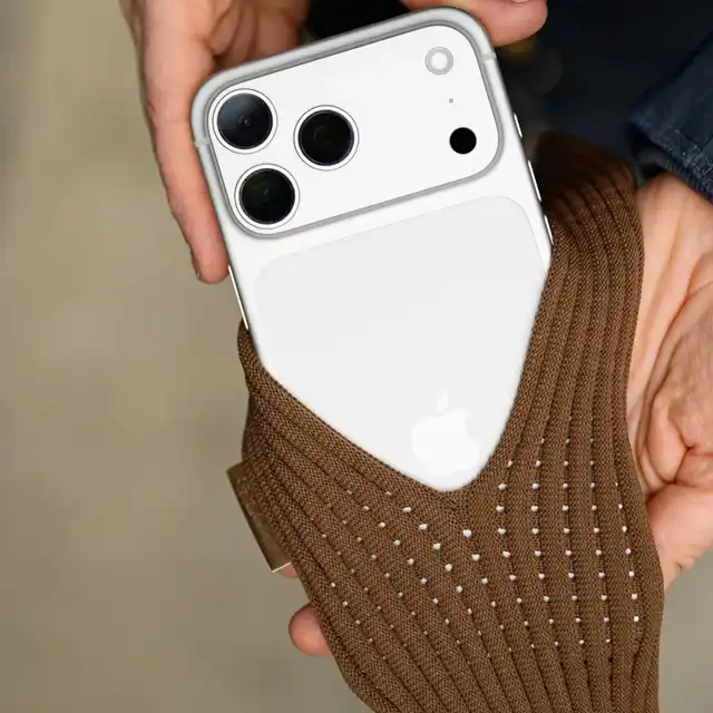 Stretch Knit Mobile Phone Sleeve