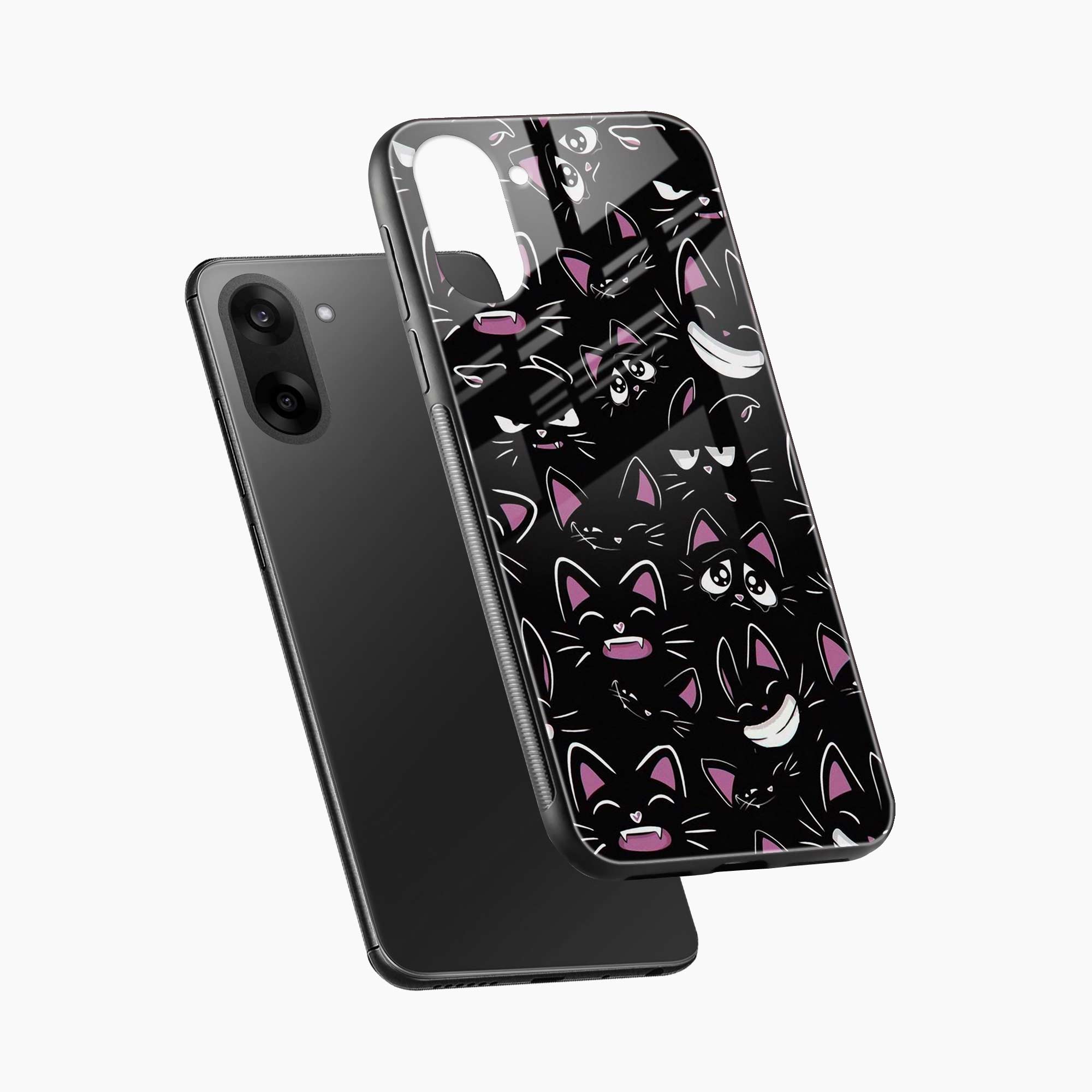 Cute Black Cat OnePlus Nord CE 5 Back Cover