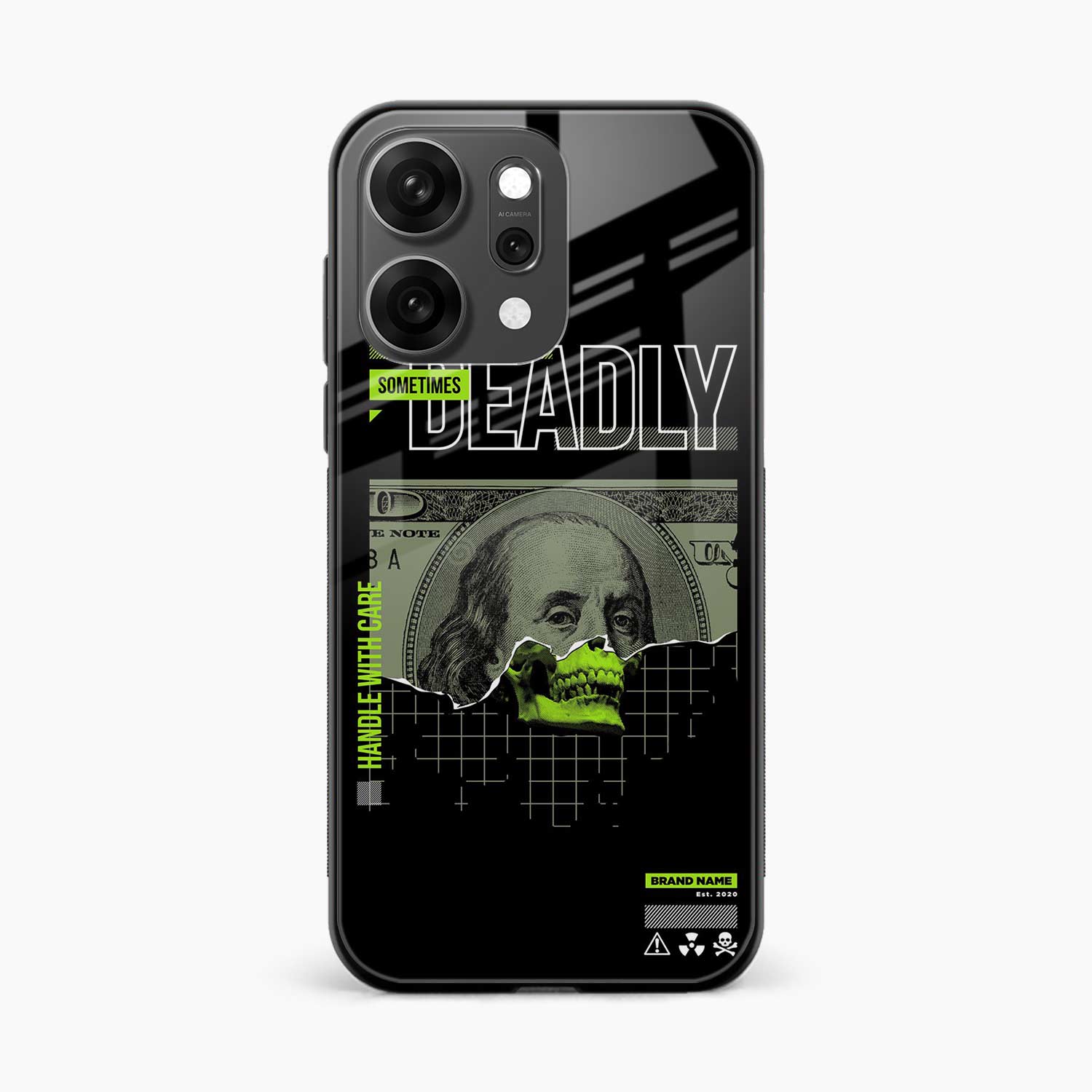 Deadly Dollar Oppo Reno 14 Pro 5G Back Cover