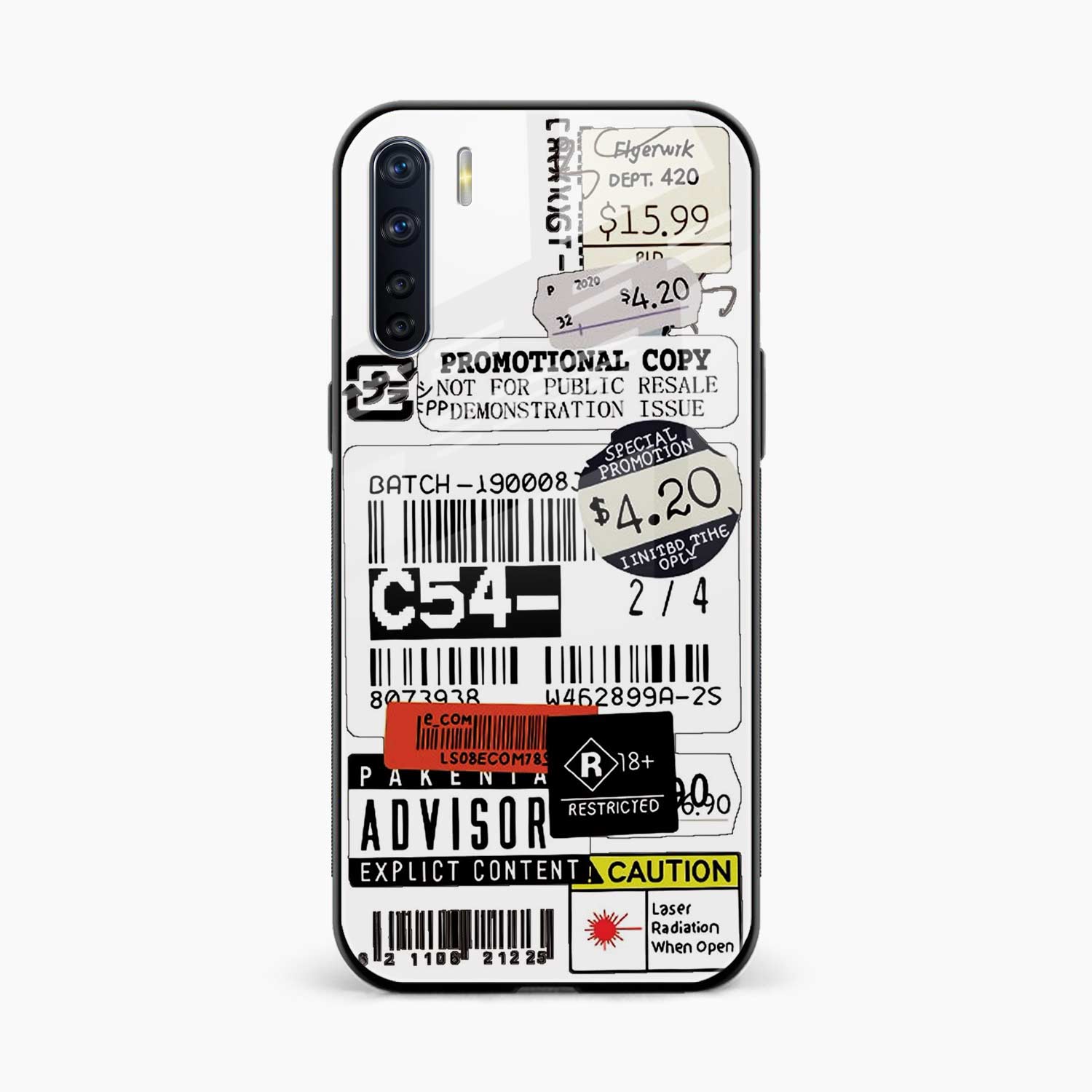 Explicit Oppo Reno 3 Back Cover