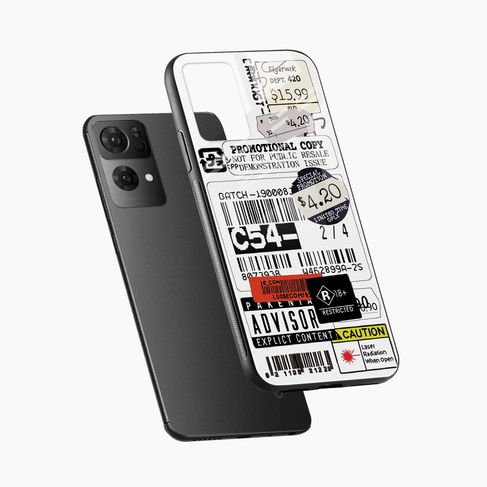 Explicit Oppo Reno 7 Pro Back Cover