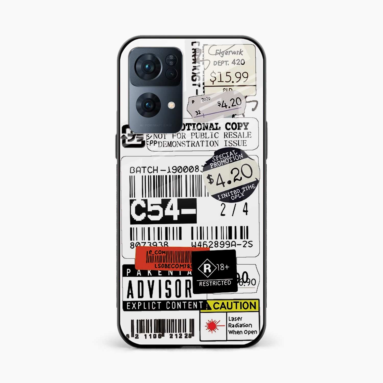 Explicit Oppo Reno 7 Pro Back Cover