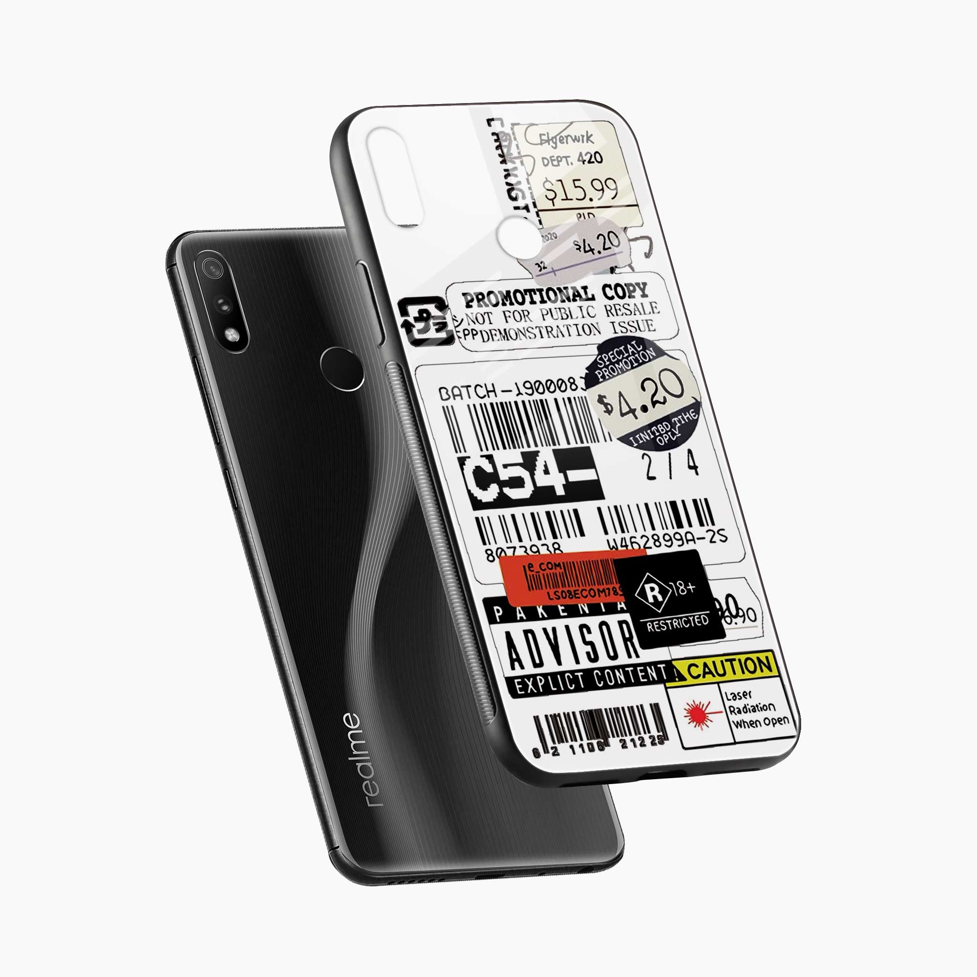 Explicit Realme 3 Back Cover