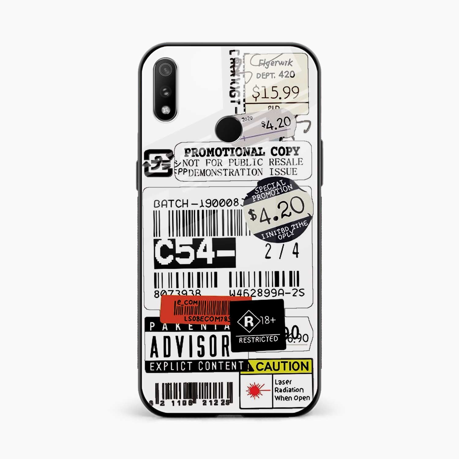 Explicit Realme 3 Back Cover