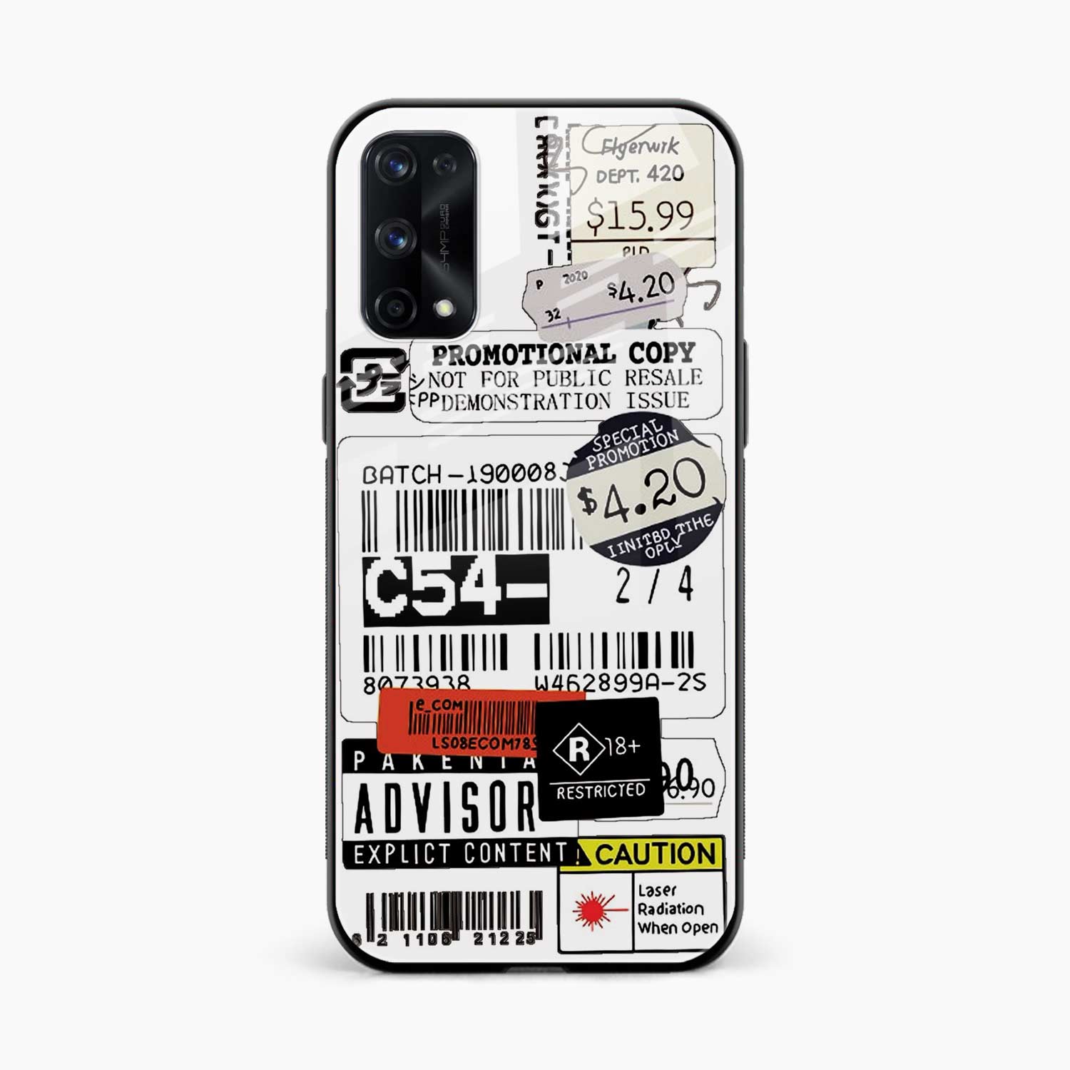 Explicit Realme X7 Pro Back Cover