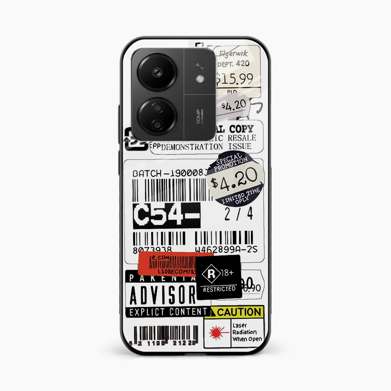 Explicit Redmi 13c Back Cover