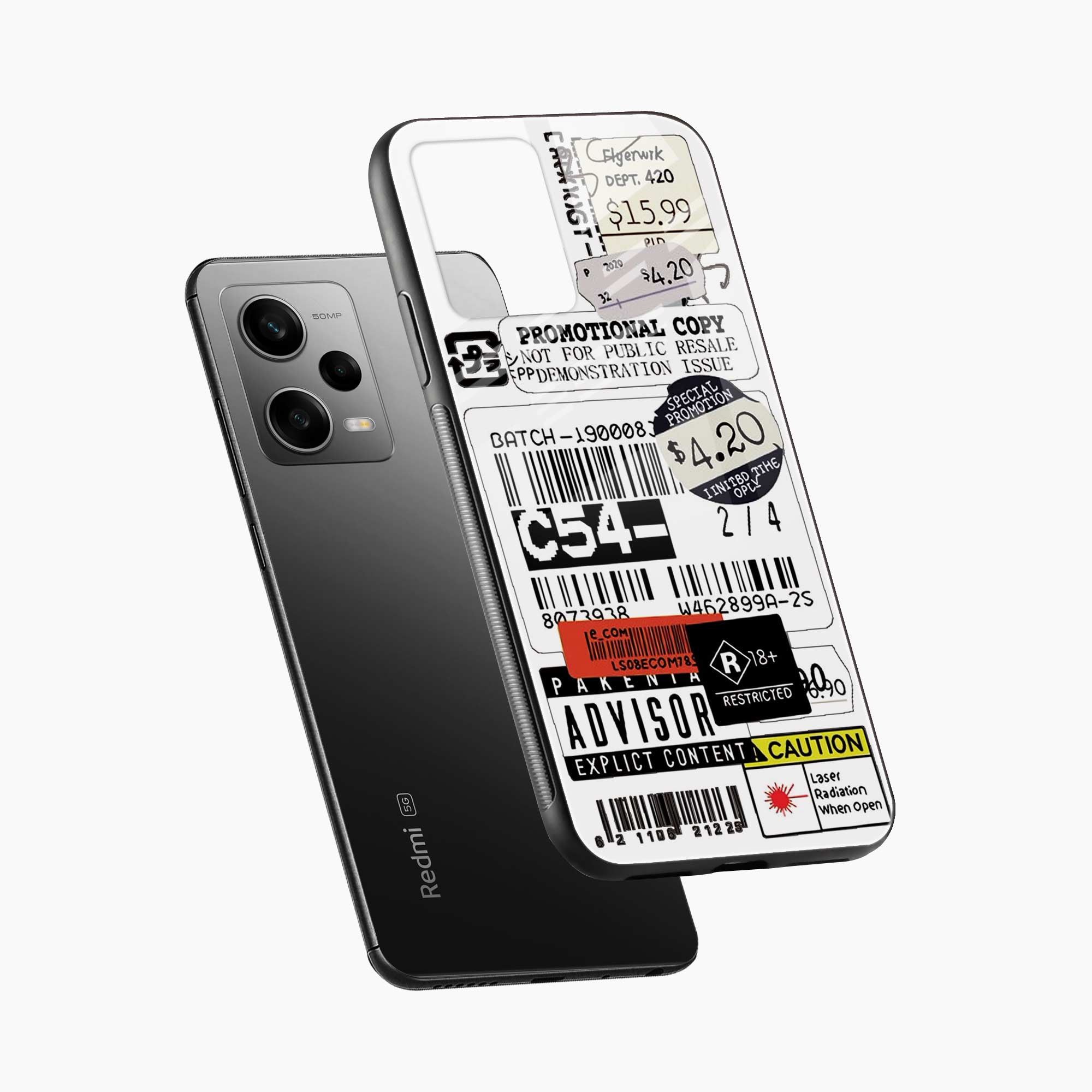 Explicit Redmi Note 12 Pro Back Cover