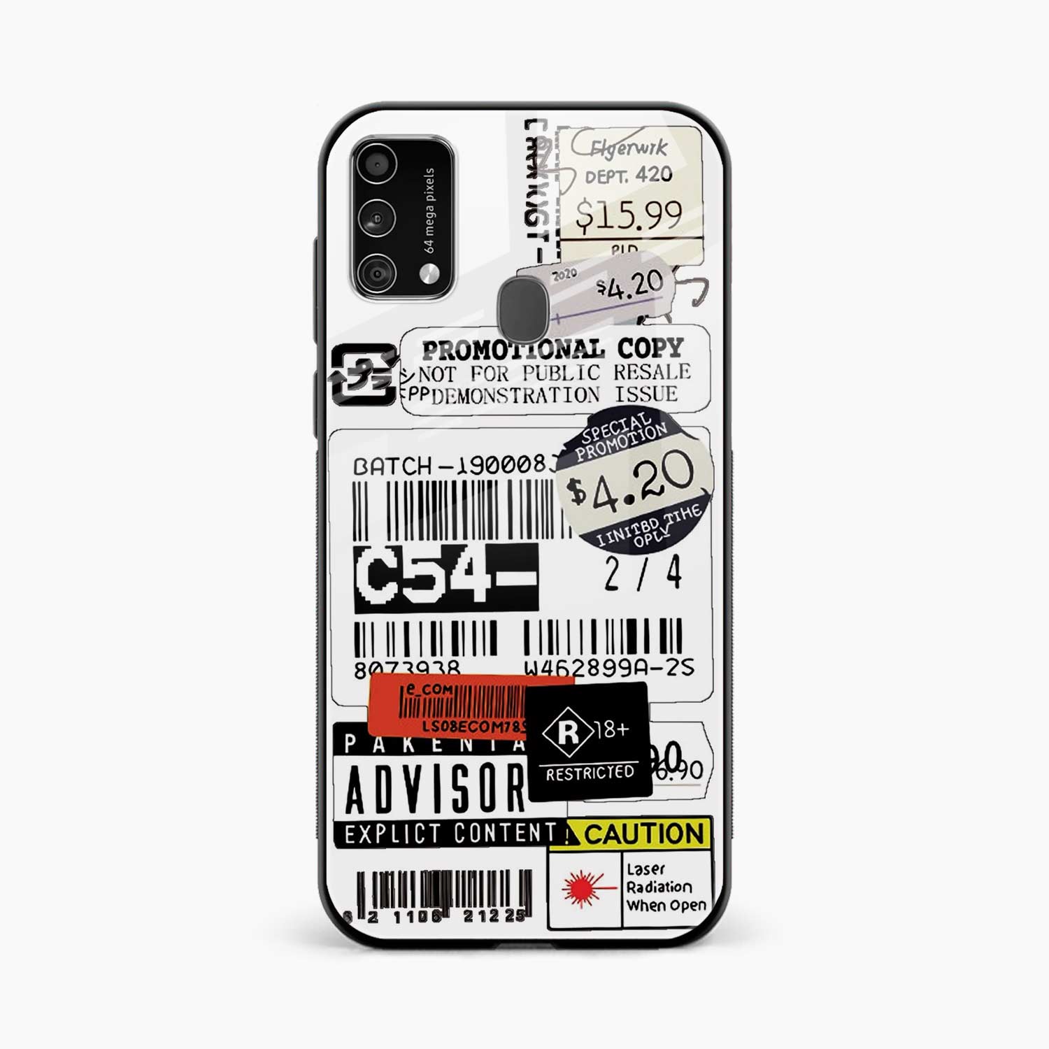 Explicit Samsung F41 Back Cover