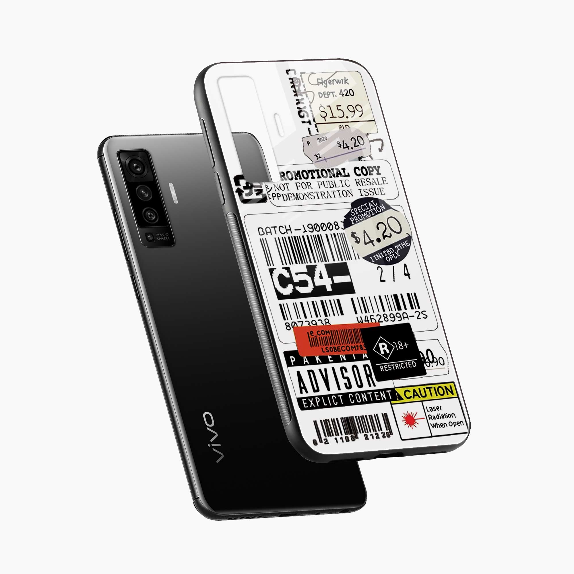 Explicit Vivo X50 Back Cover