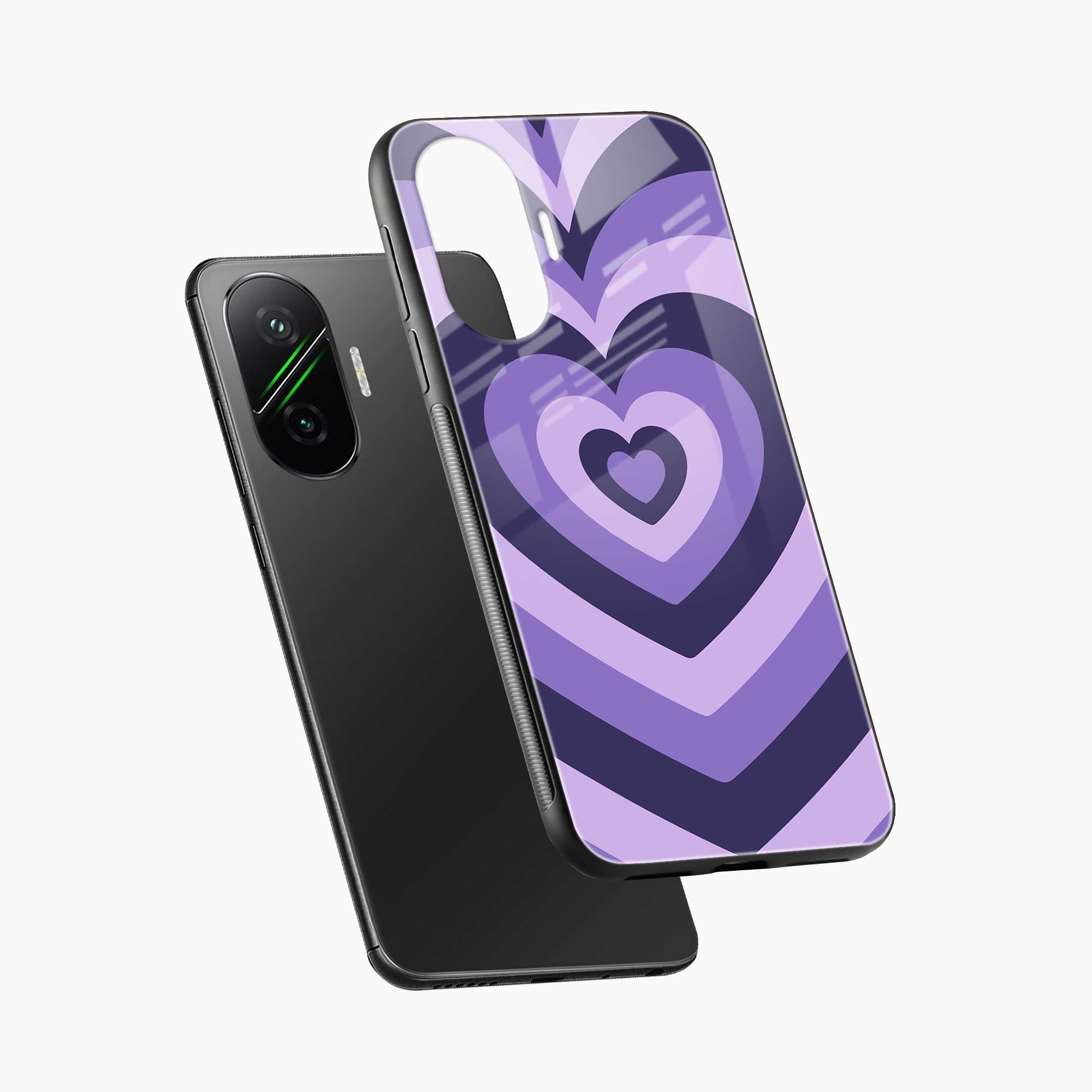 Hearts Poco F7 5G Back Cover