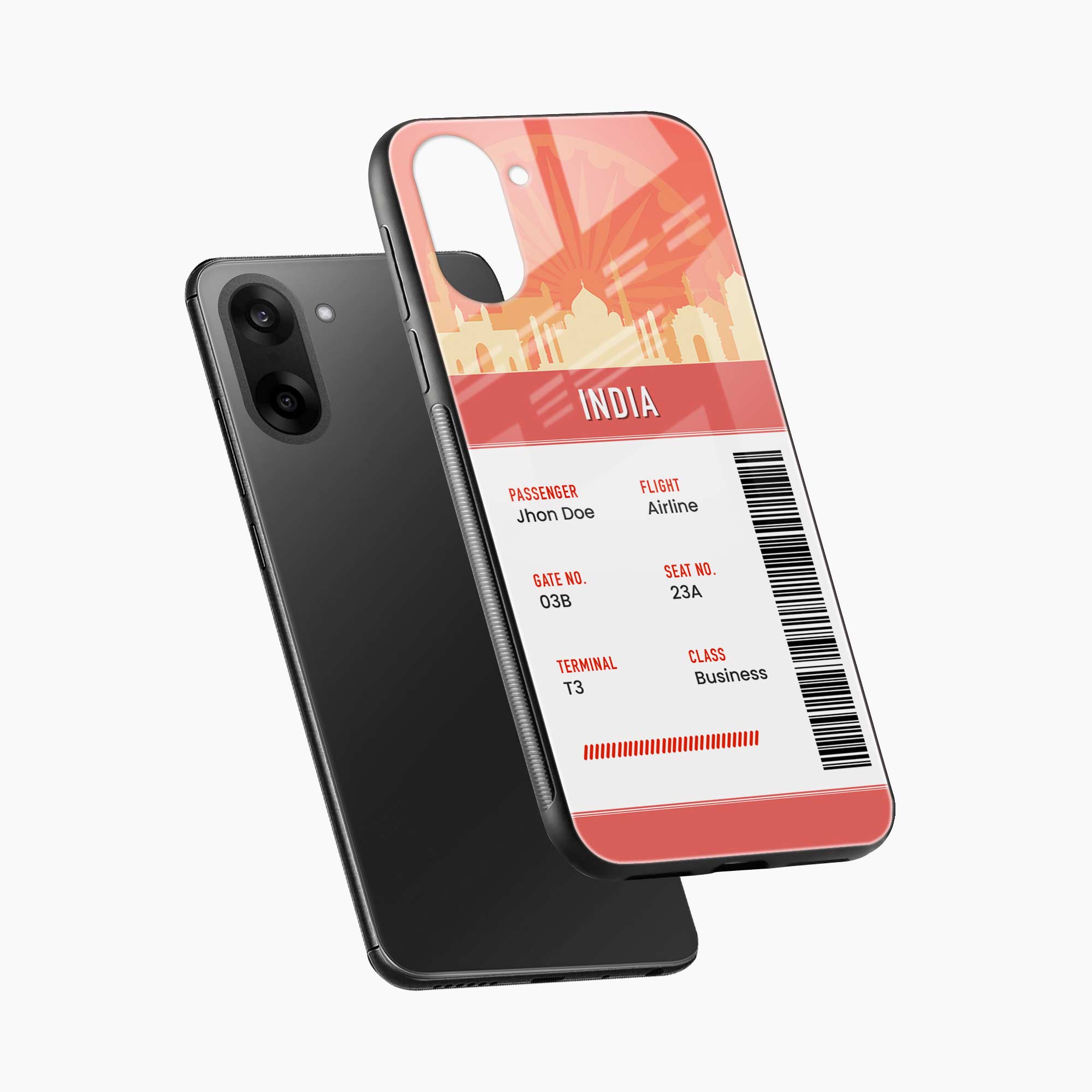 India Boarding Pass OnePlus Nord CE 5 Back Cover