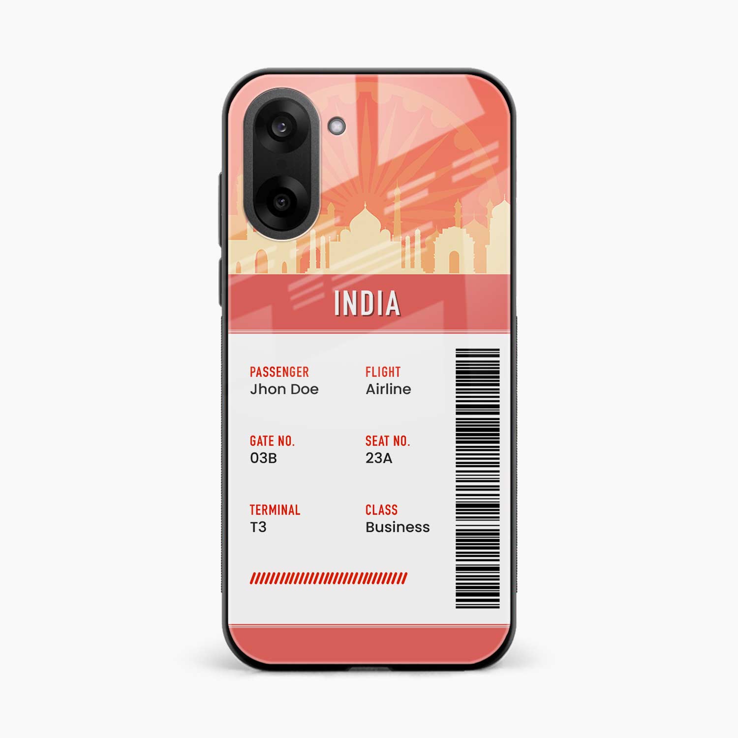 India Boarding Pass OnePlus Nord CE 5 Back Cover