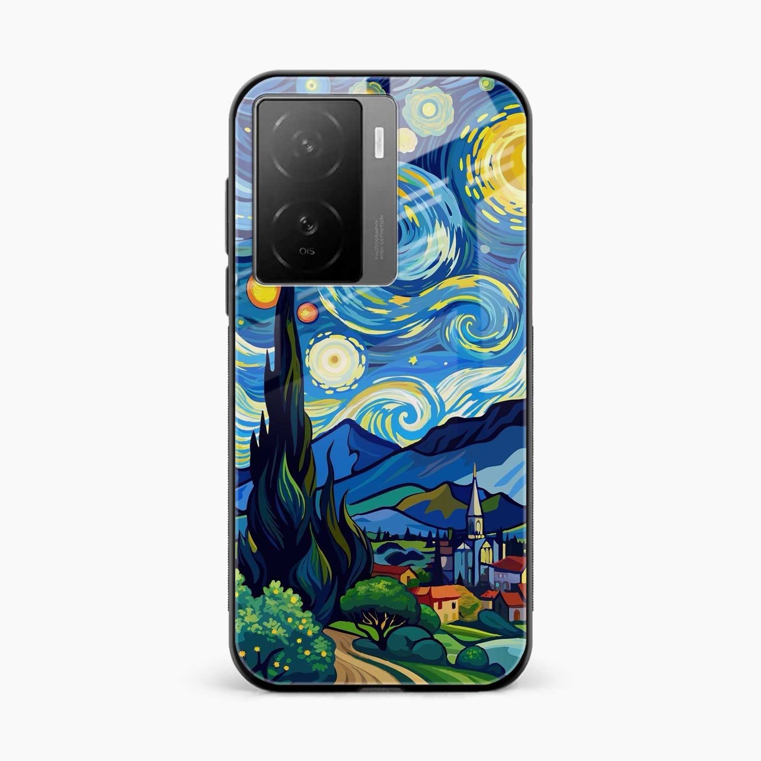 Starry Night Iqoo Z7 5G Back Cover