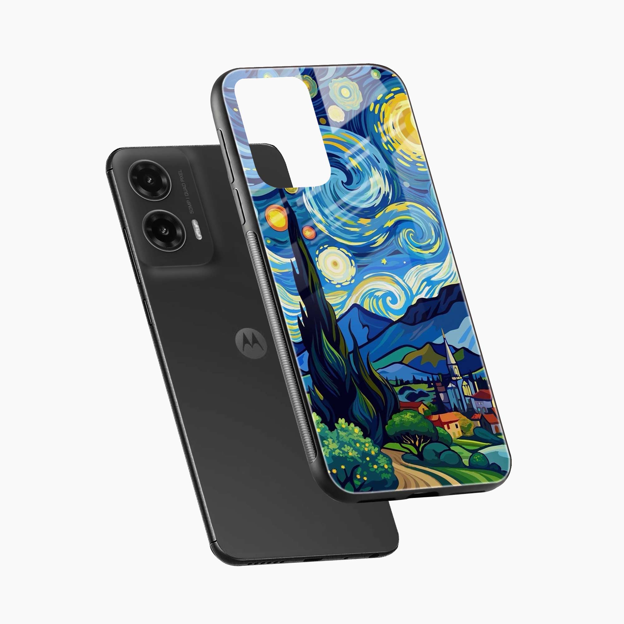 Starry Night Motorola G35 5G Back Cover