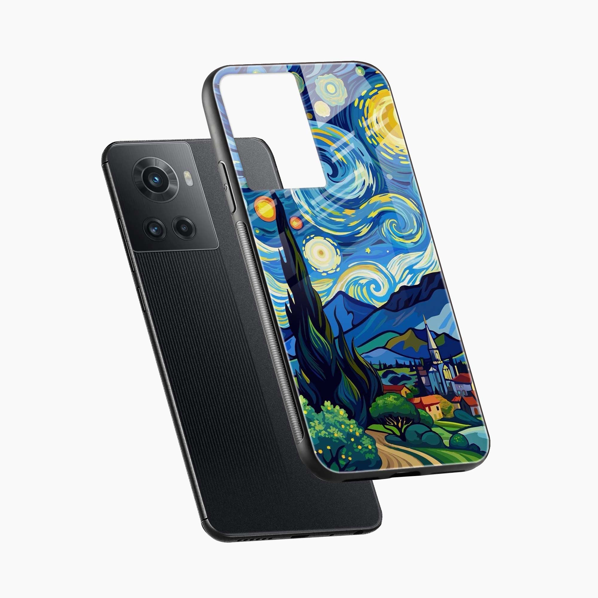 Starry Night OnePlus 10R Back Cover