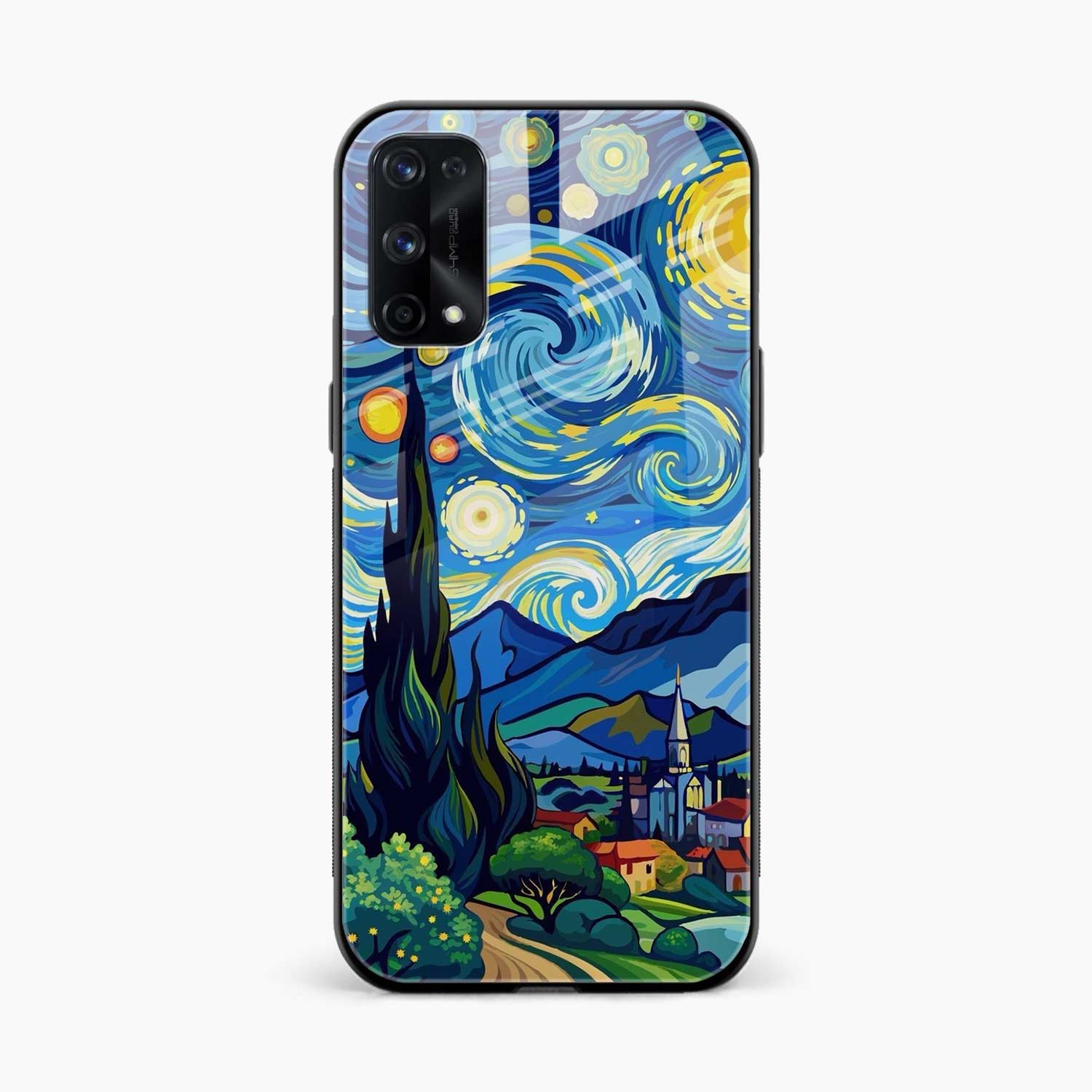 Starry Night Oppo A74 5G Back Cover
