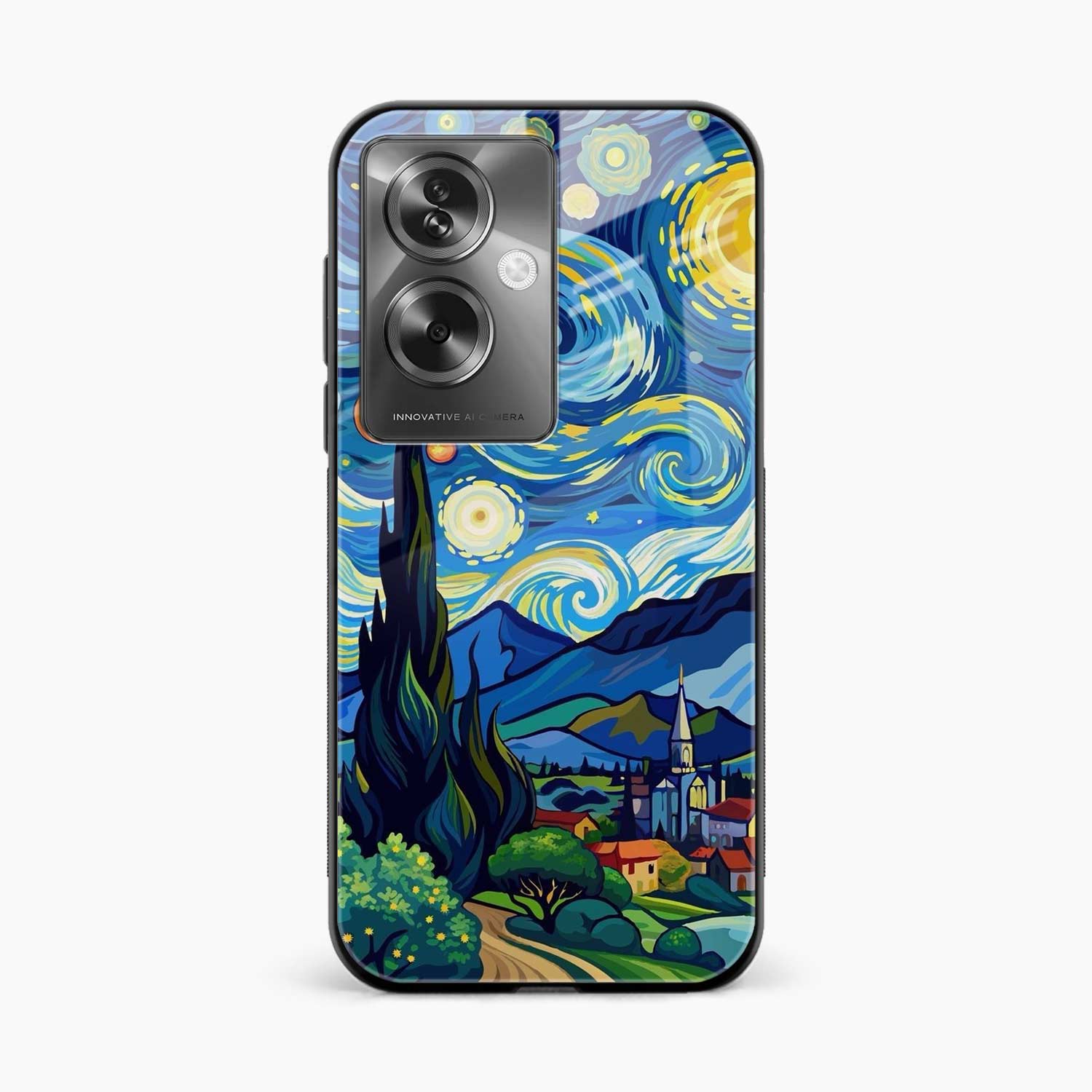 Starry Night Oppo A79 5G Back Cover