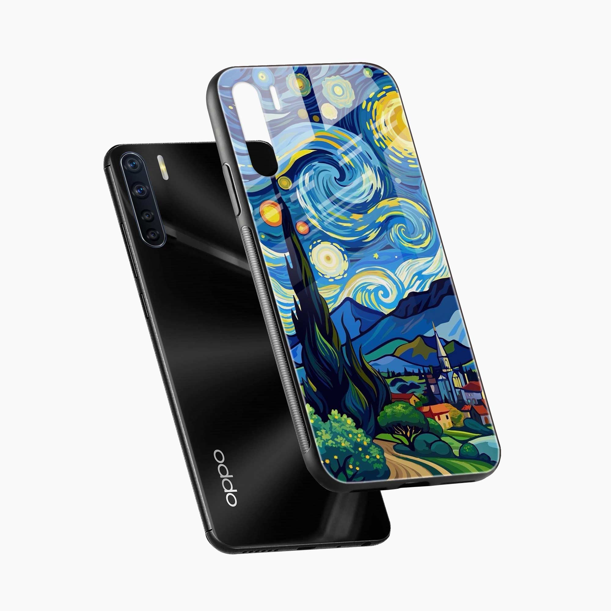 Starry Night Oppo Reno 3 Back Cover