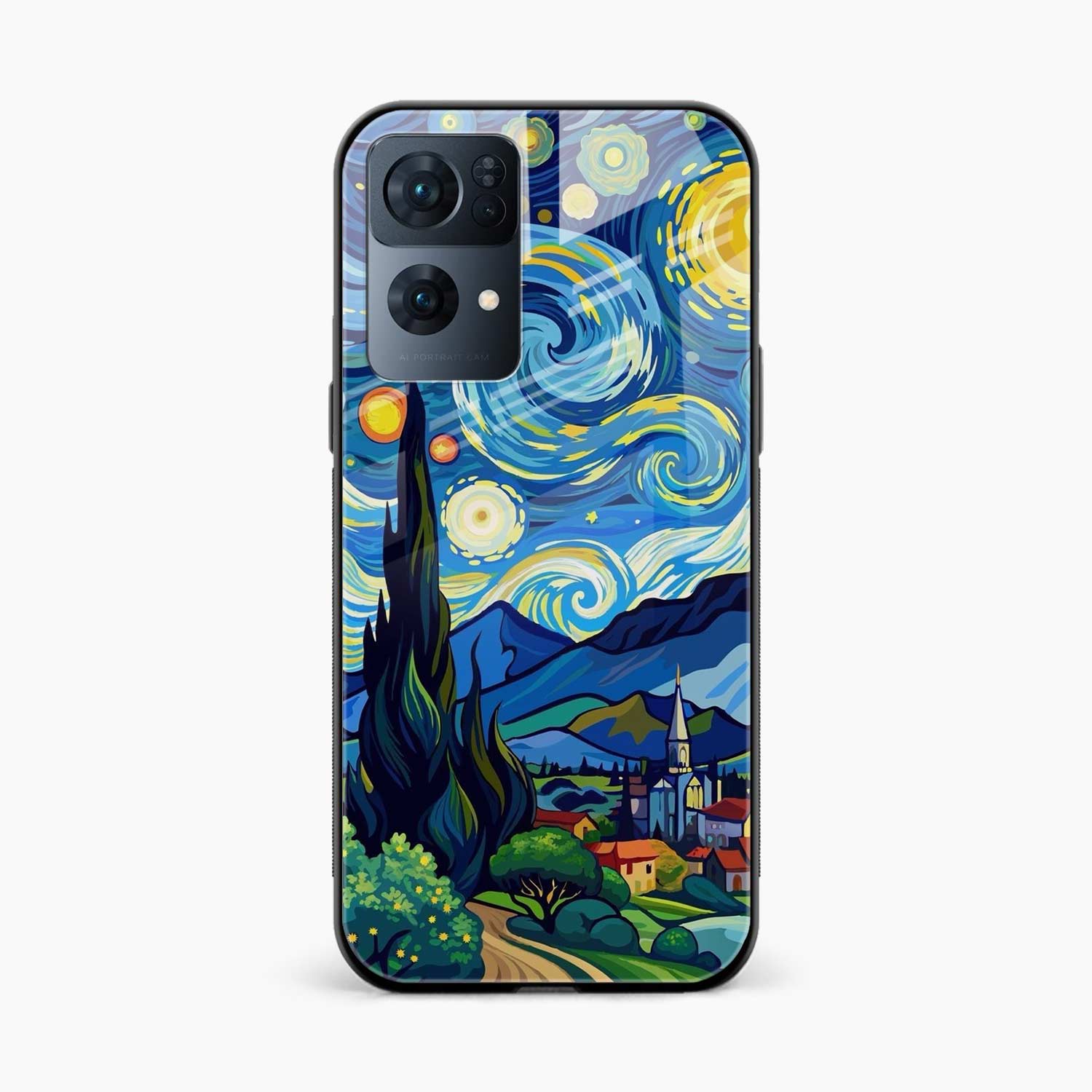 Starry Night Oppo Reno 7 Pro Back Cover