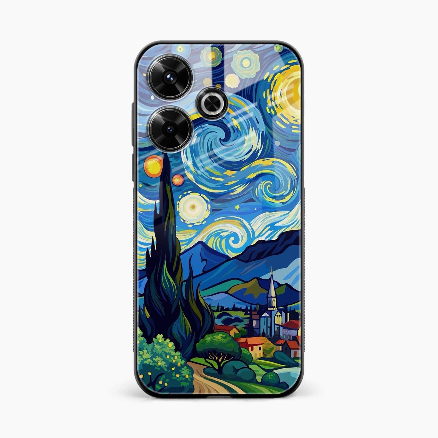 Starry Night Poco F6 5G Back Cover