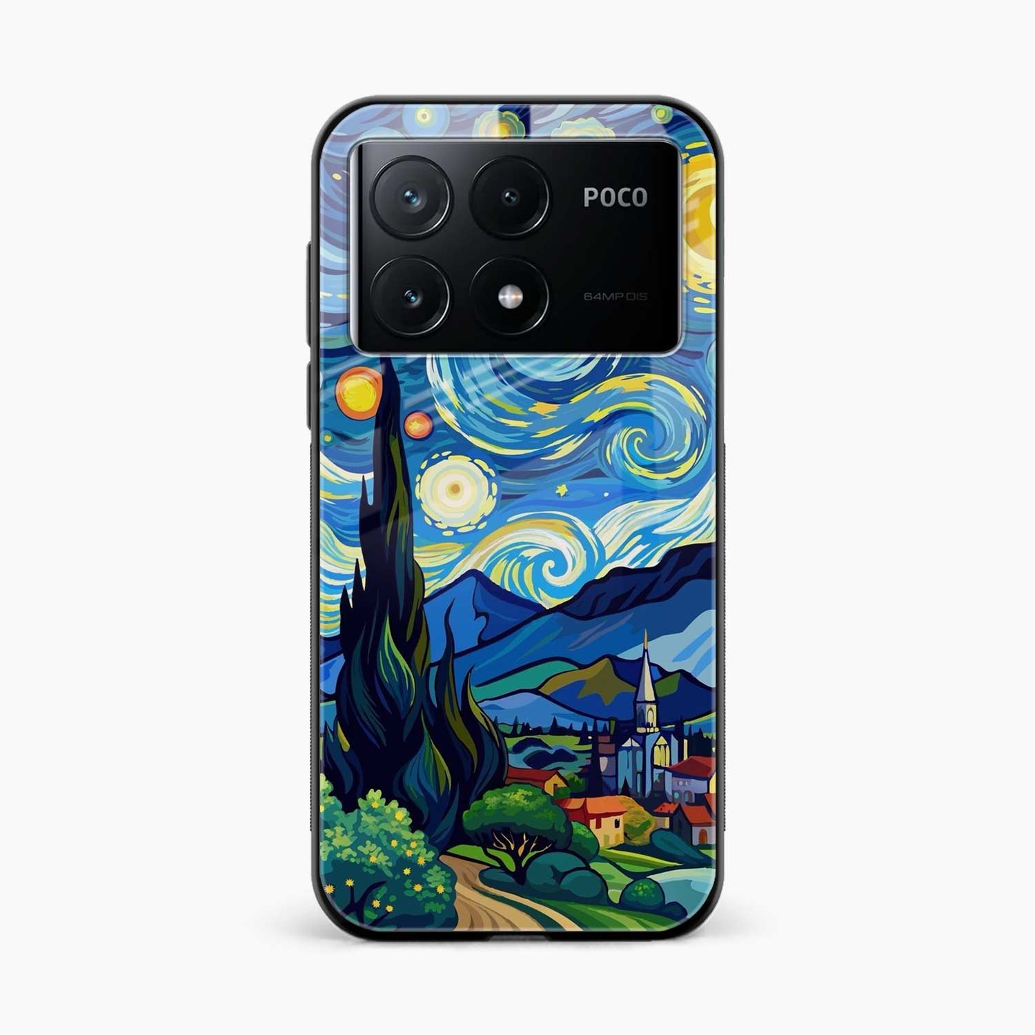 Starry Night Poco X6 Pro 5G Back Cover