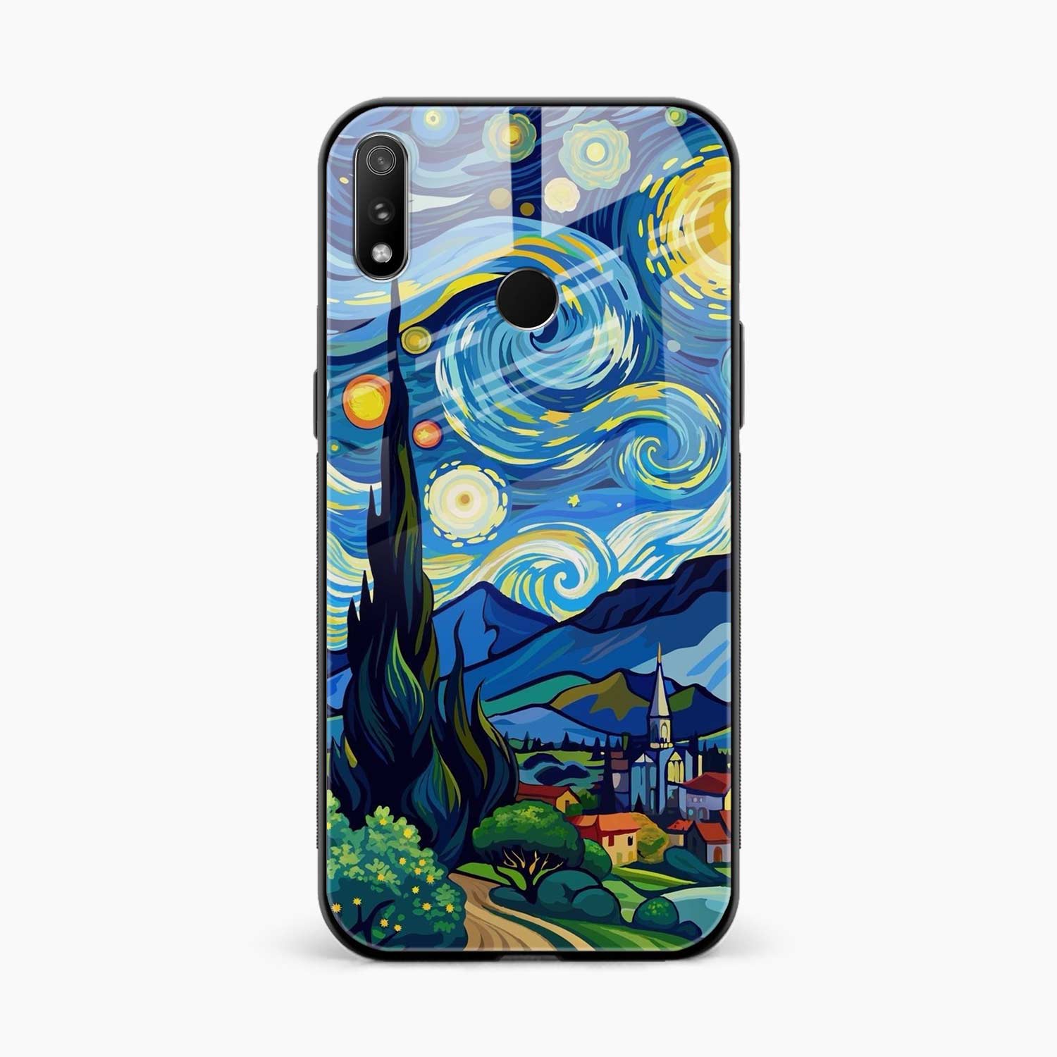 Starry Night Realme 3 Back Cover