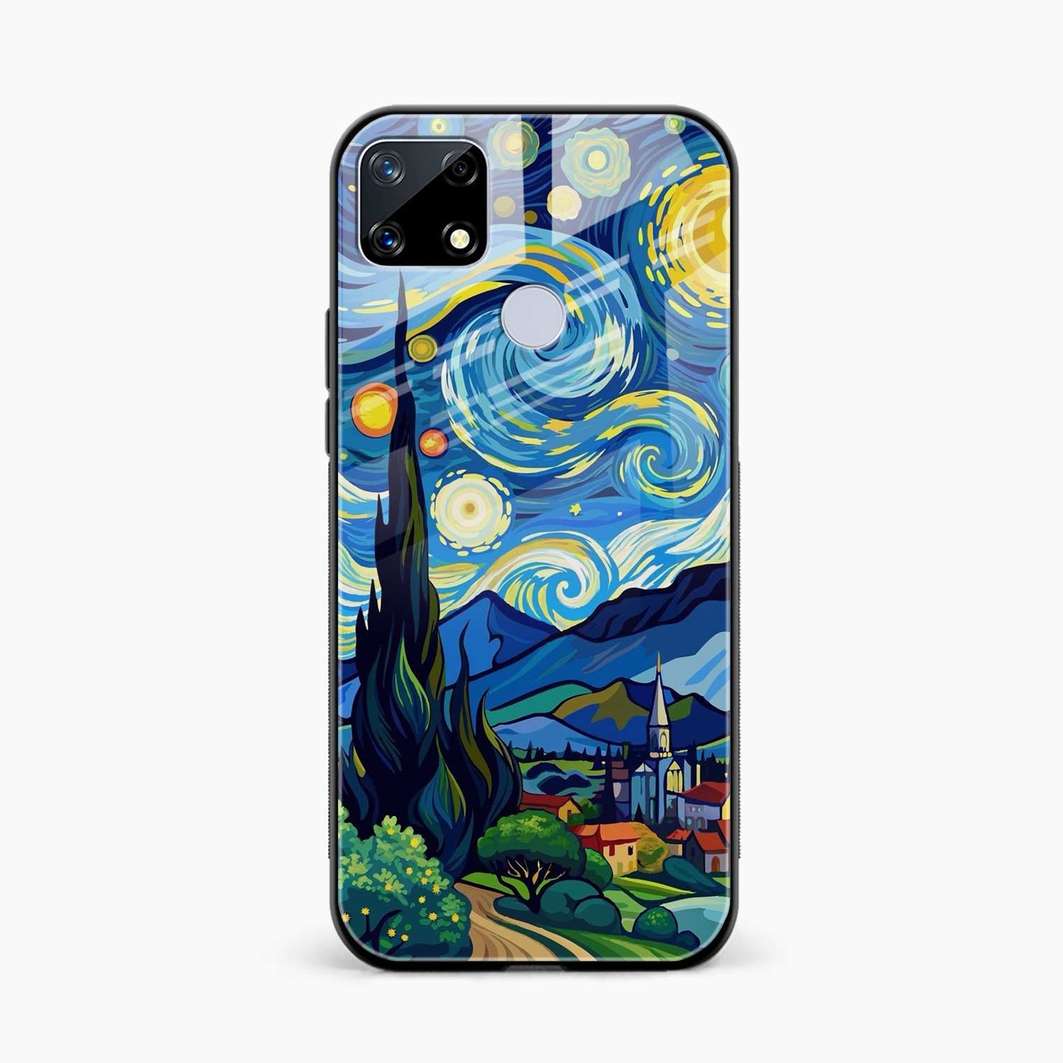 Starry Night Realme C25s Back Cover