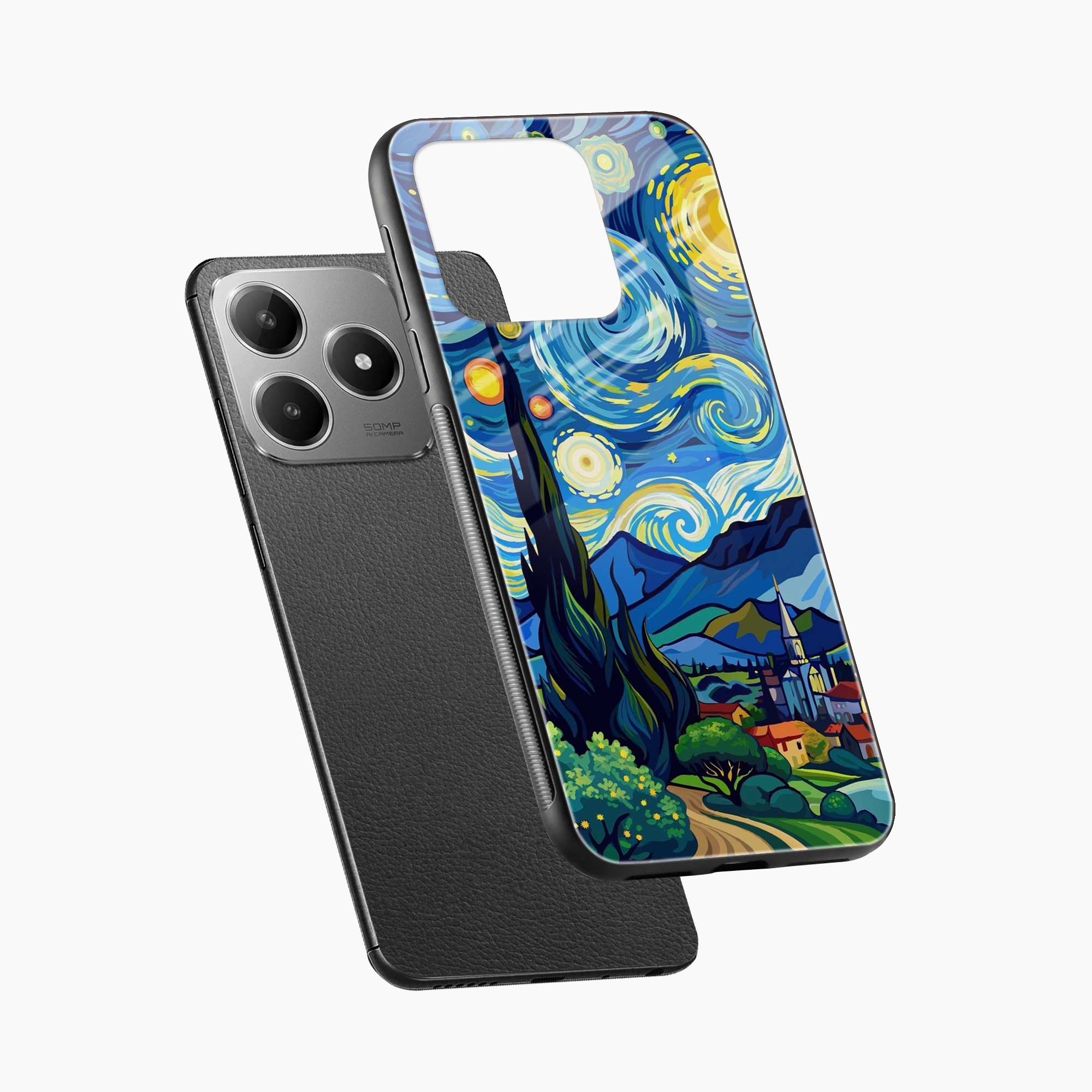 Starry Night Realme C63 4G Back Cover