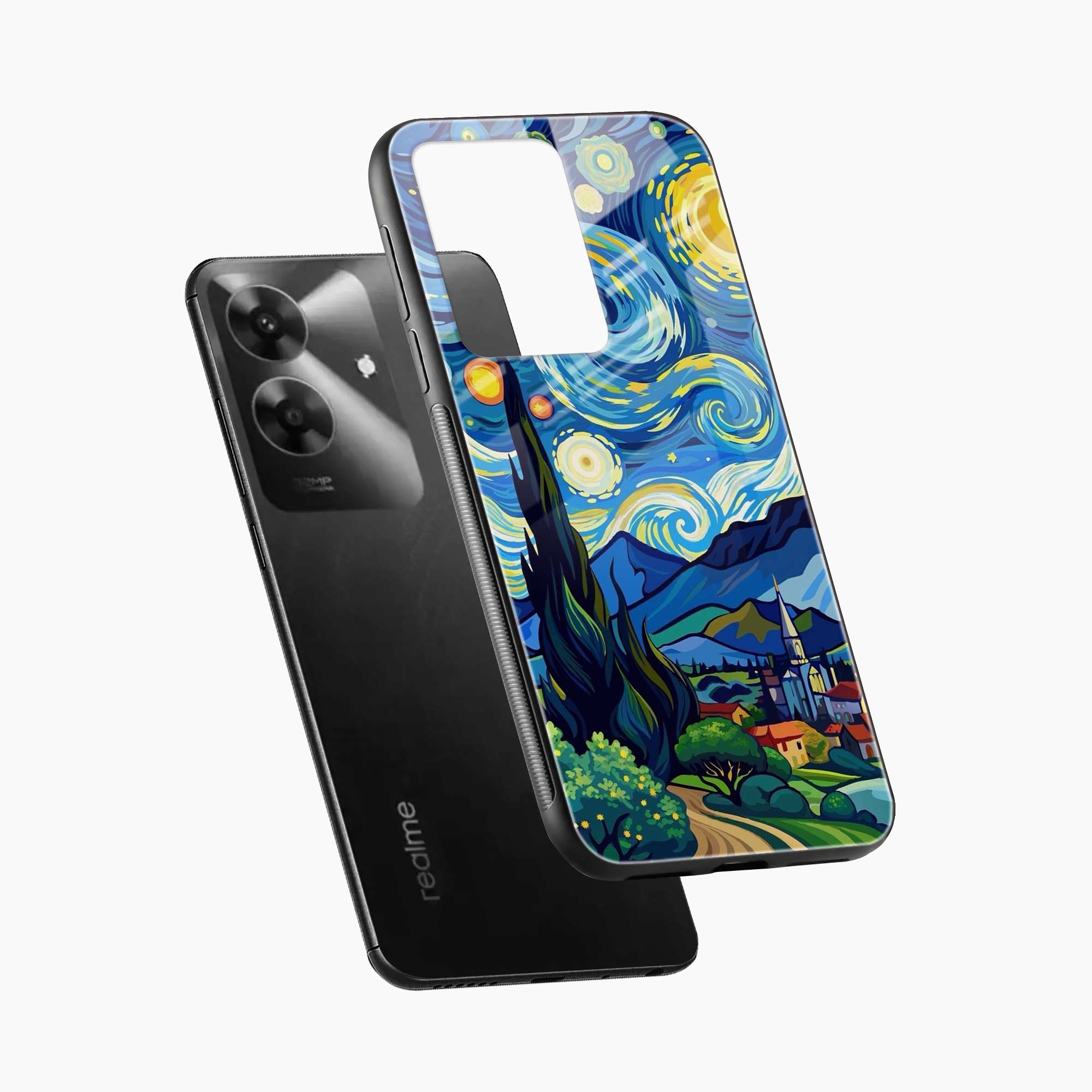 Starry Night Realme Narzo N61 Back Cover