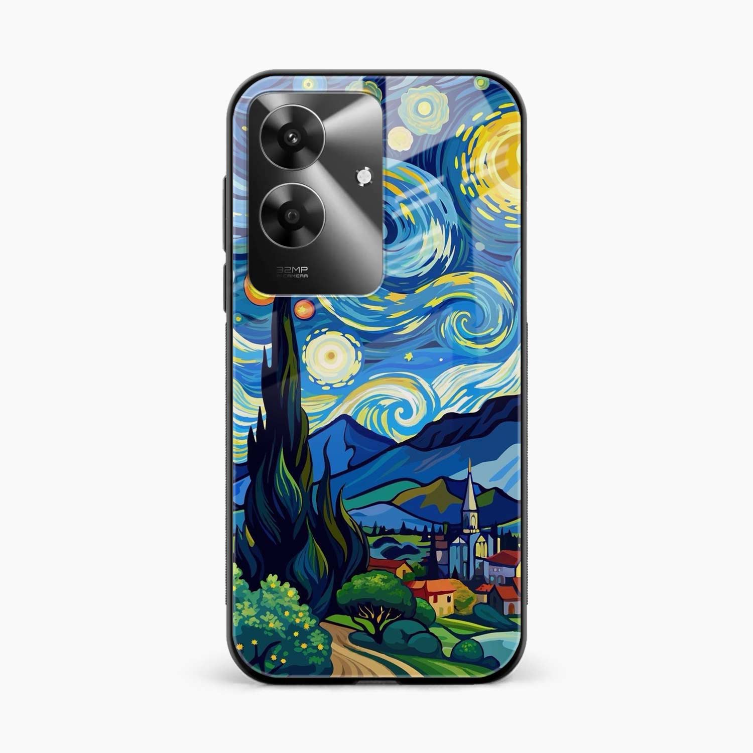 Starry Night Realme Narzo N61 Back Cover