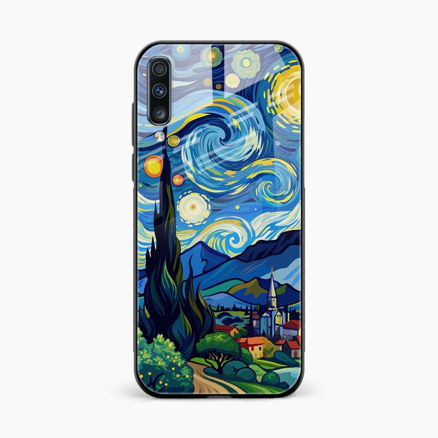 Starry Night Samsung A50s Back Cover