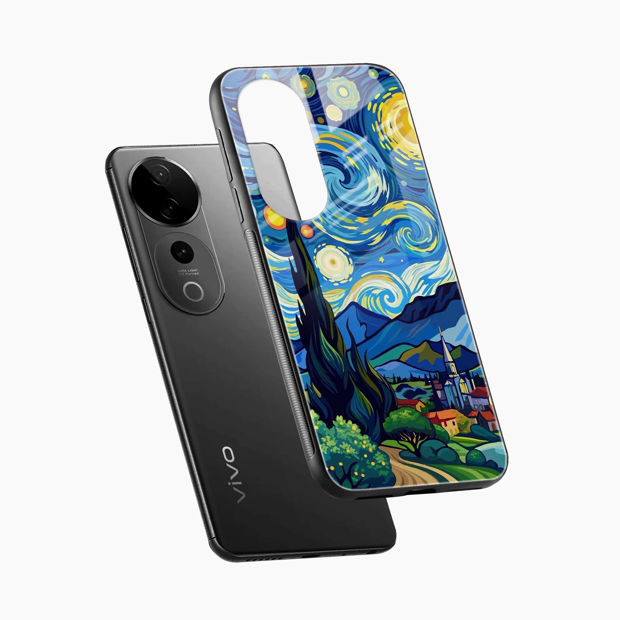 Starry Night Vivo V40 Pro 5G Back Cover