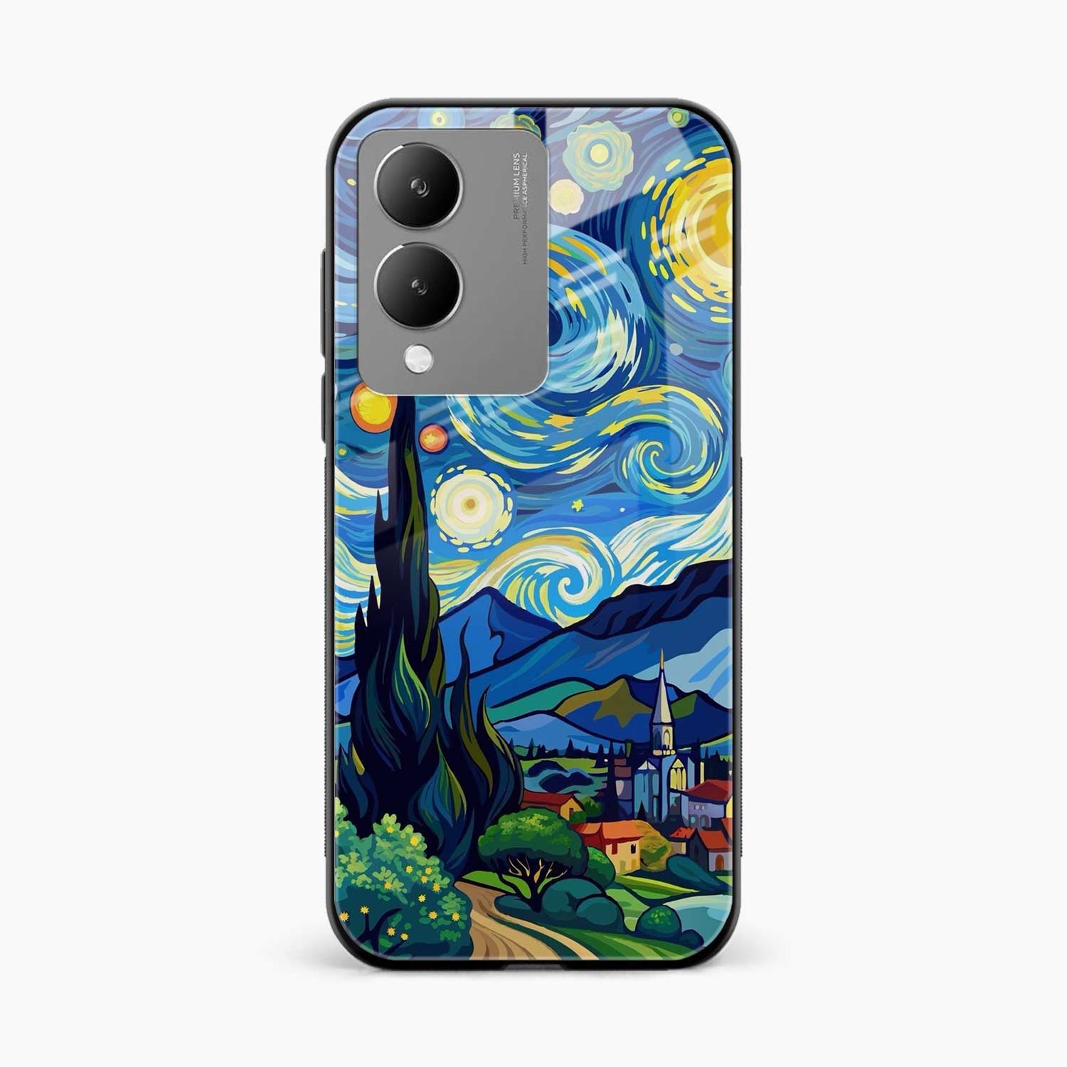 Starry Night Vivo Y17s Back Cover