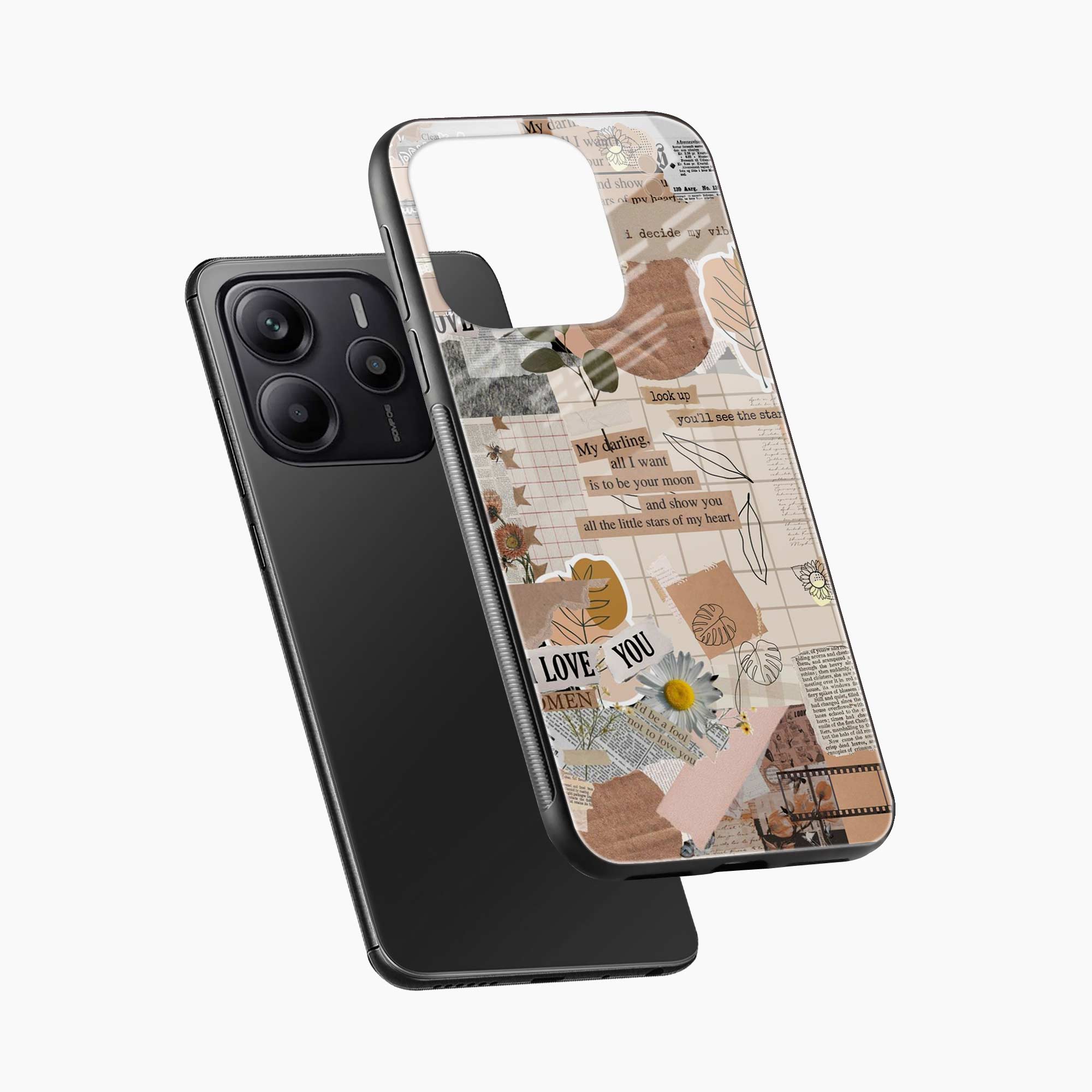 Aesthetic Design Redmi Note 14 SE 5G Back Cover