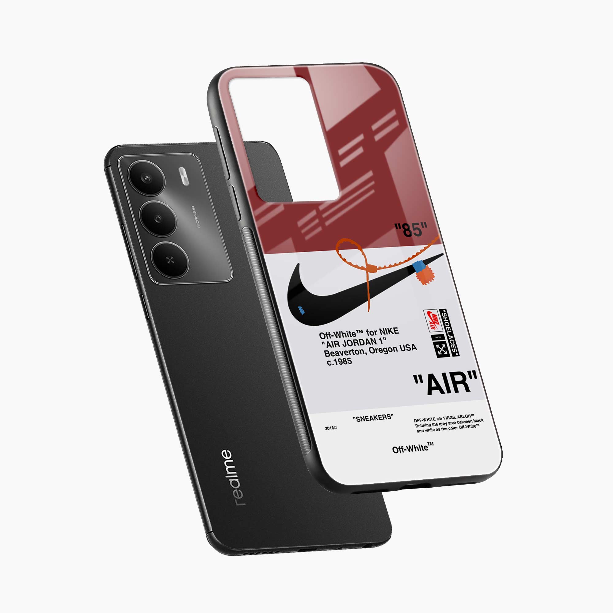 Air Off White Realme C75 5G Back Cover
