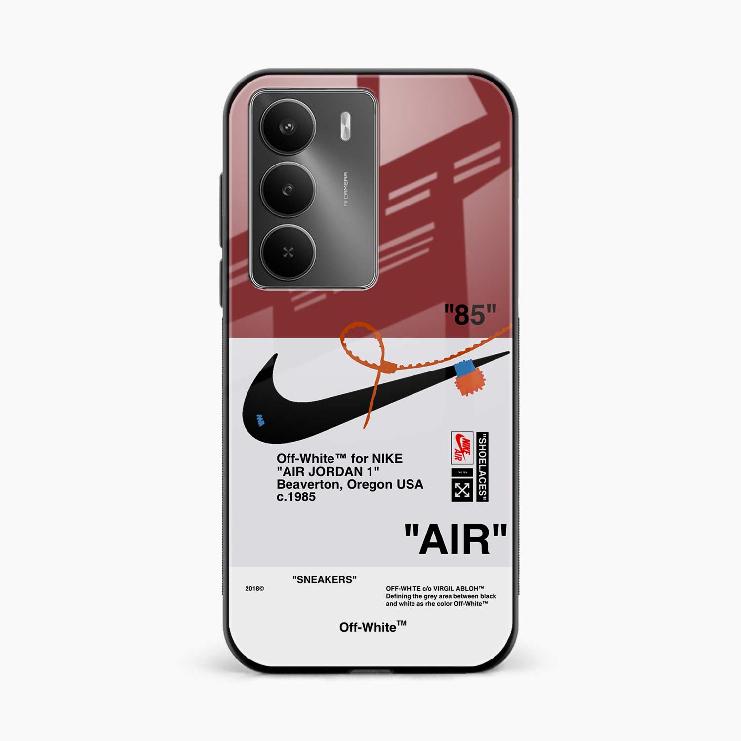 Air Off White Realme C75 5G Back Cover