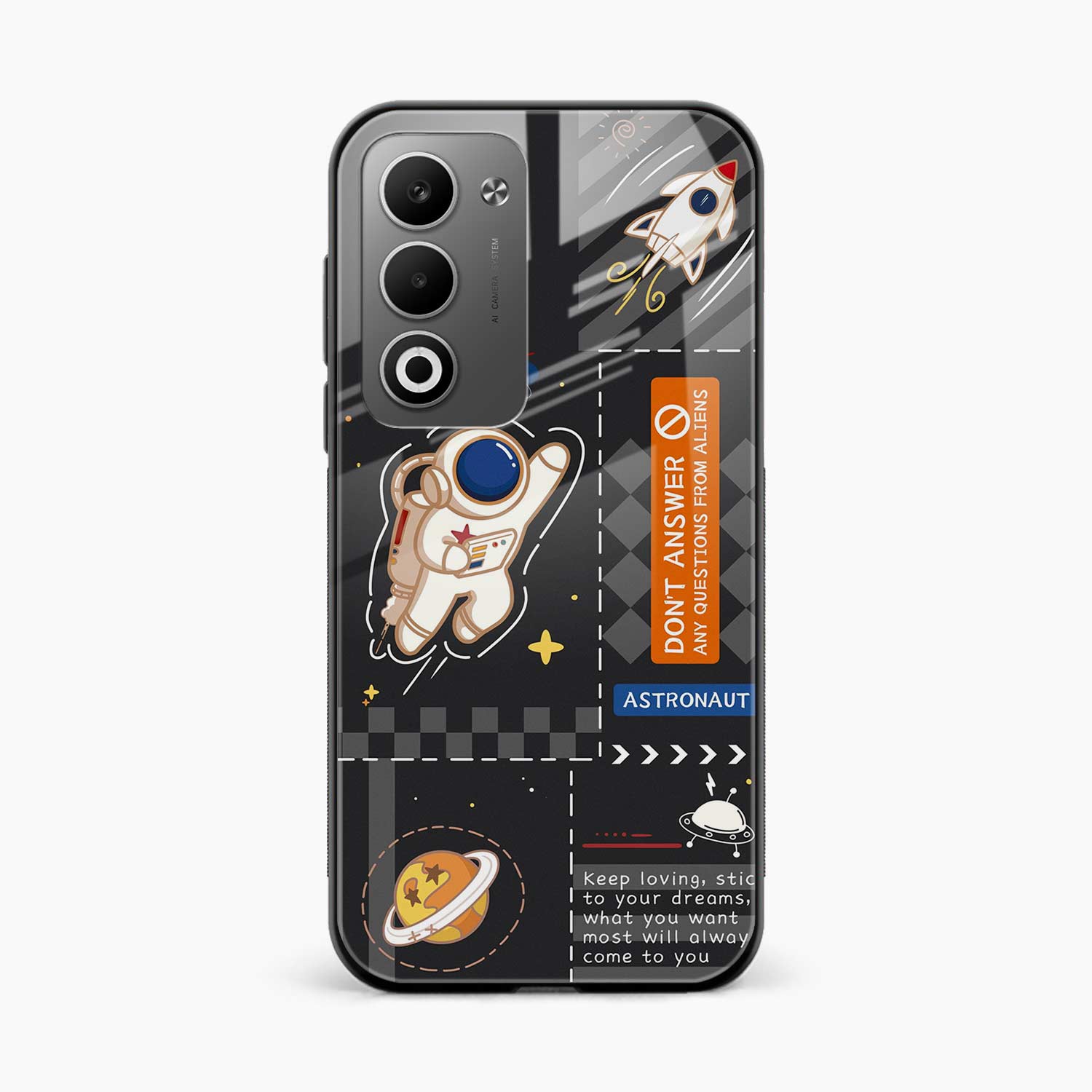 Astronaut Oppo A5 5G Back Cover