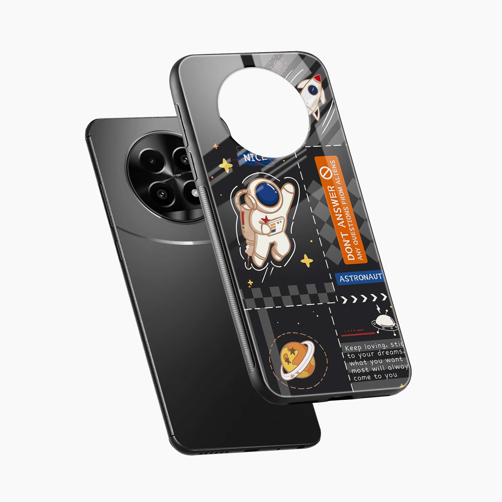 Astronaut Realme 14 Pro Lite 5G Back Cover