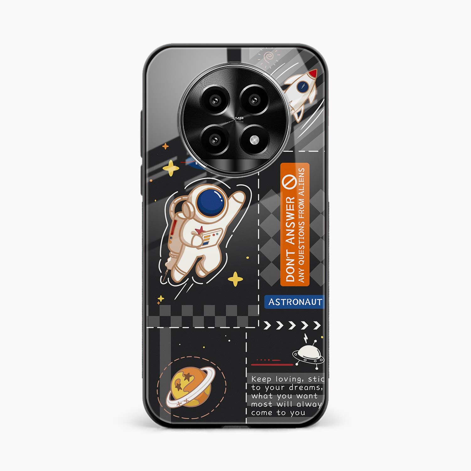 Astronaut Realme 14 Pro Lite 5G Back Cover