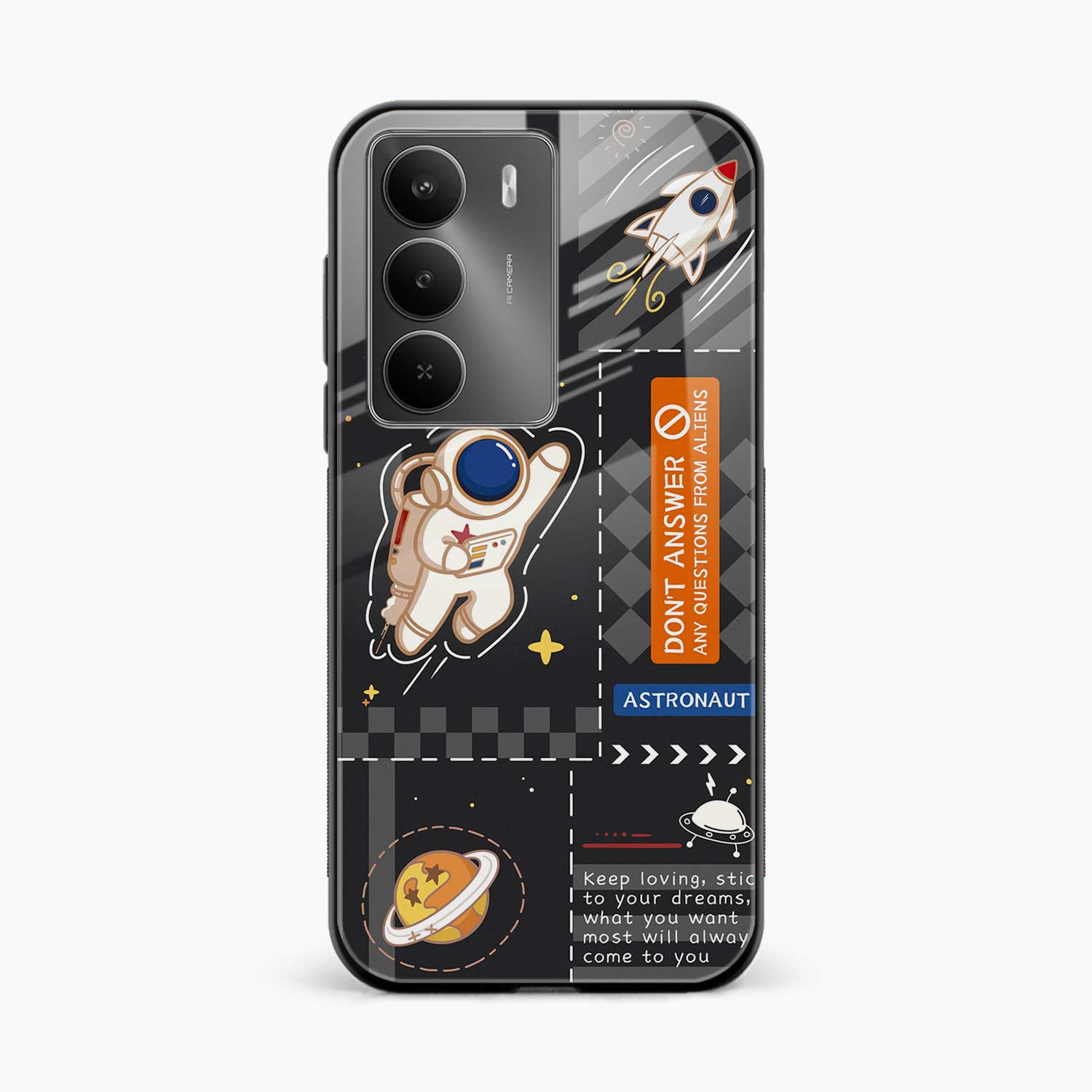 Astronaut Realme C73 5G Back Cover