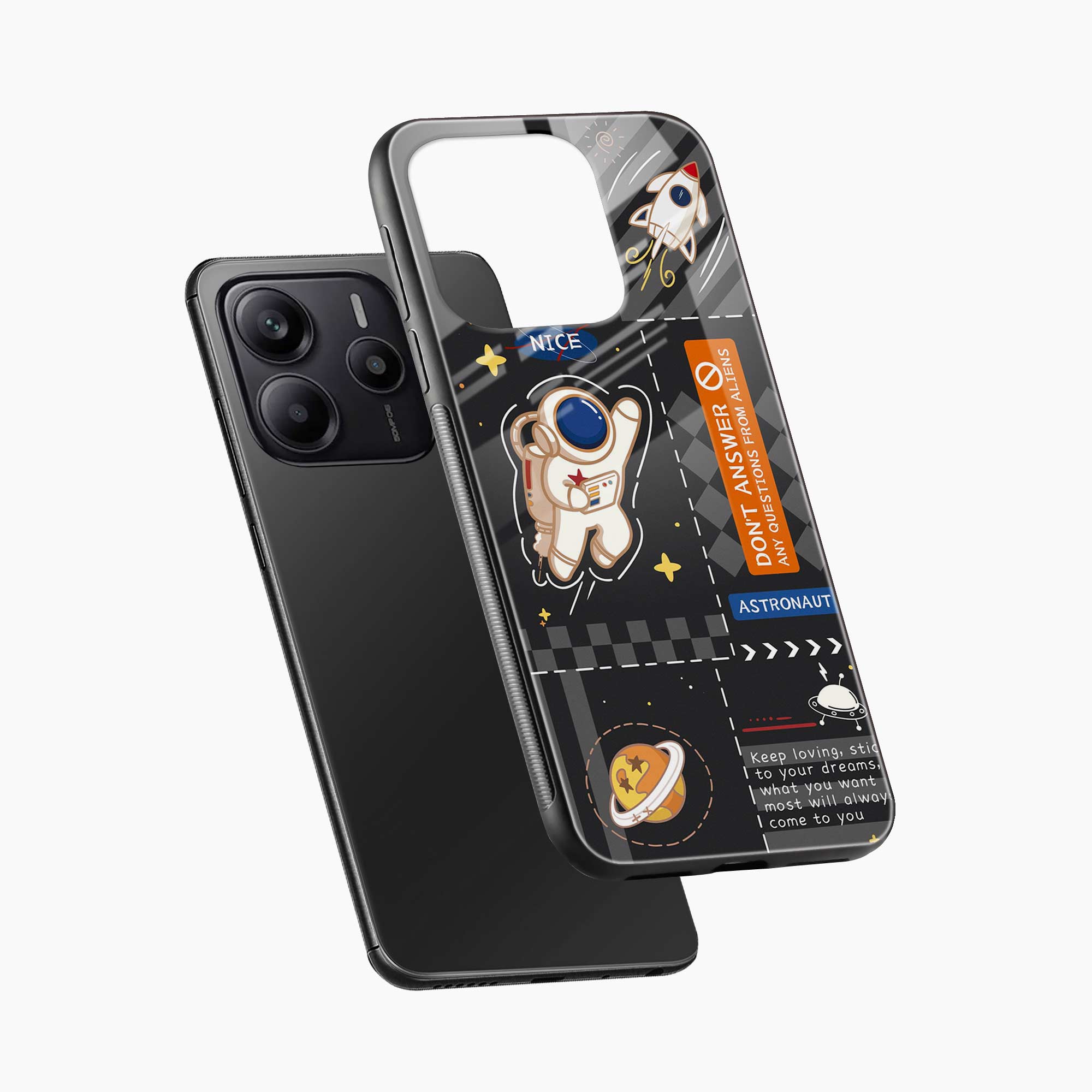 Astronaut Redmi Note 14 SE 5G Back Cover