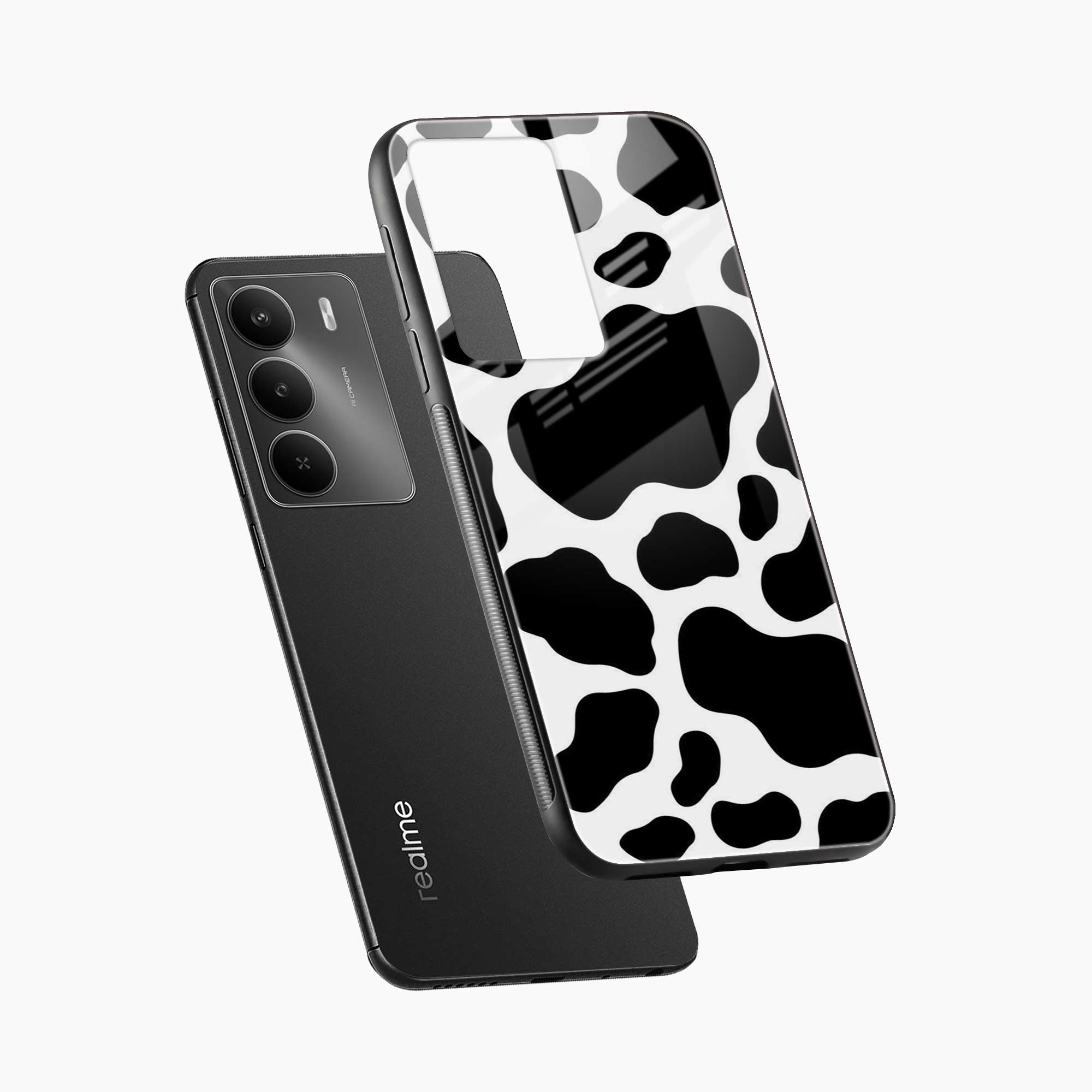 Cow Print Realme C75 5G Back Cover