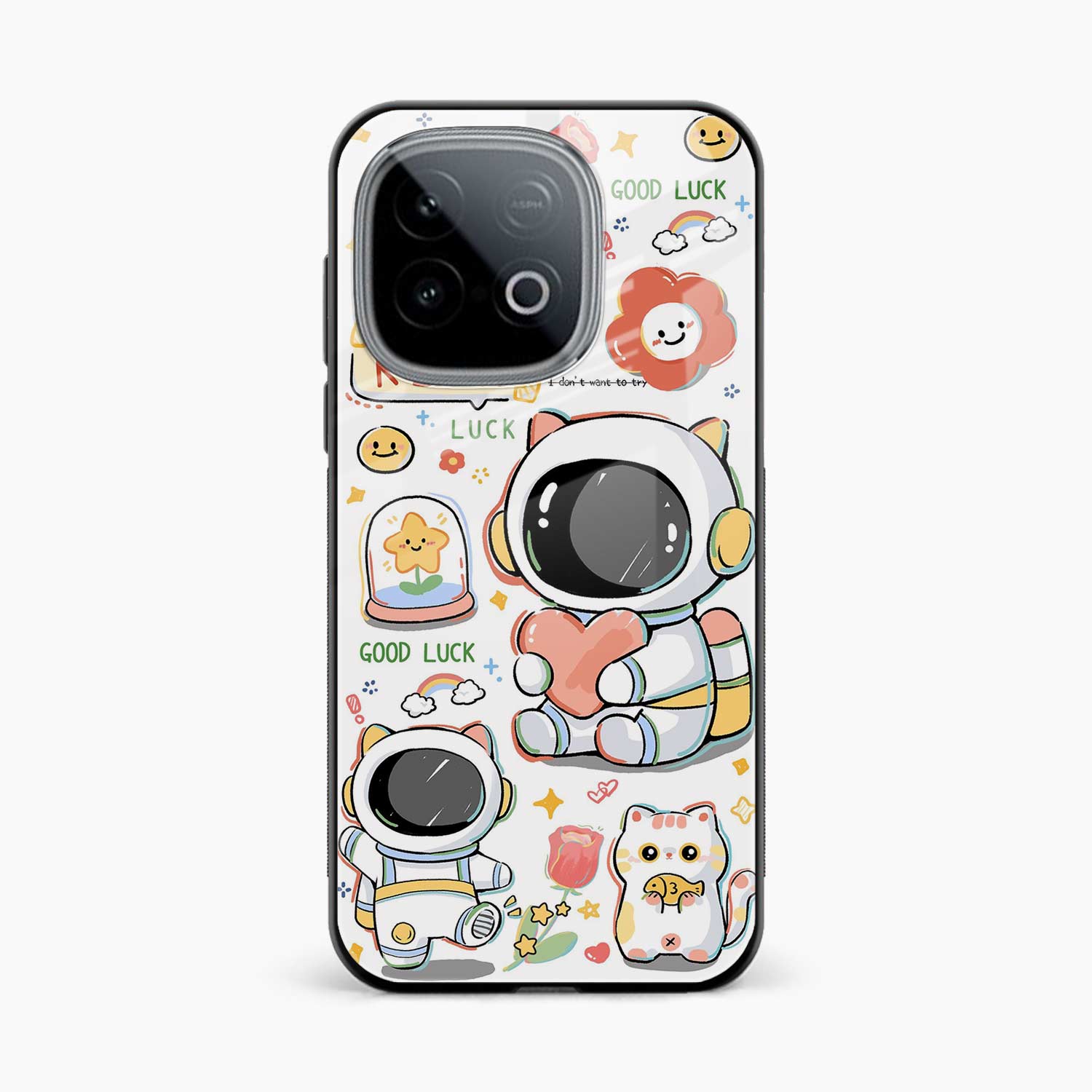 Cute Astronaut Iqoo Neo 10 Back Cover
