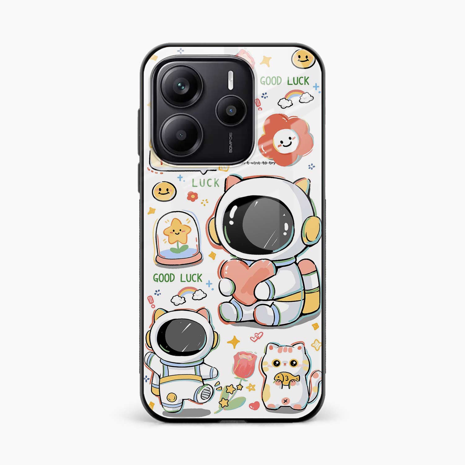 Cute Astronaut Redmi Note 14 SE 5G Back Cover