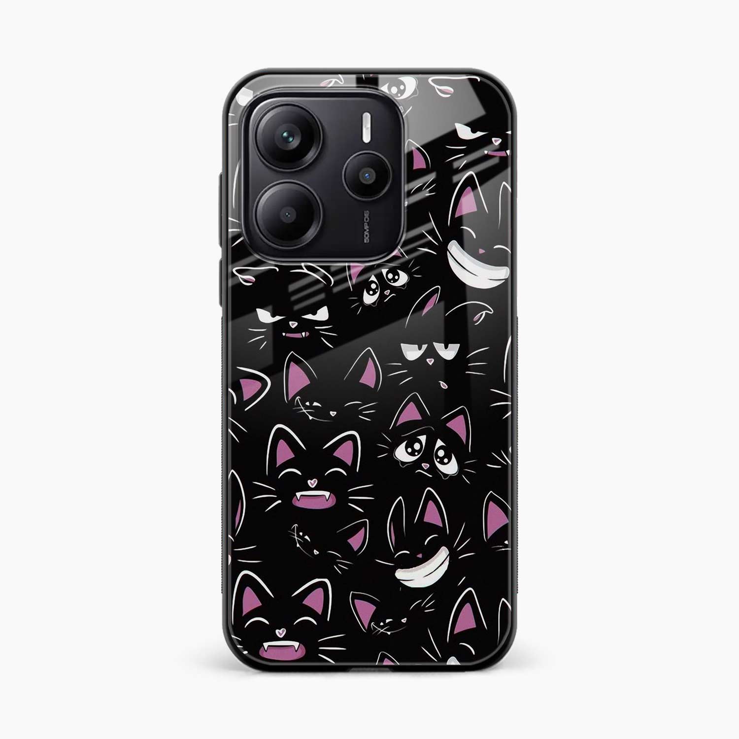 Cute Black Cat Redmi Note 14 SE 5G Back Cover