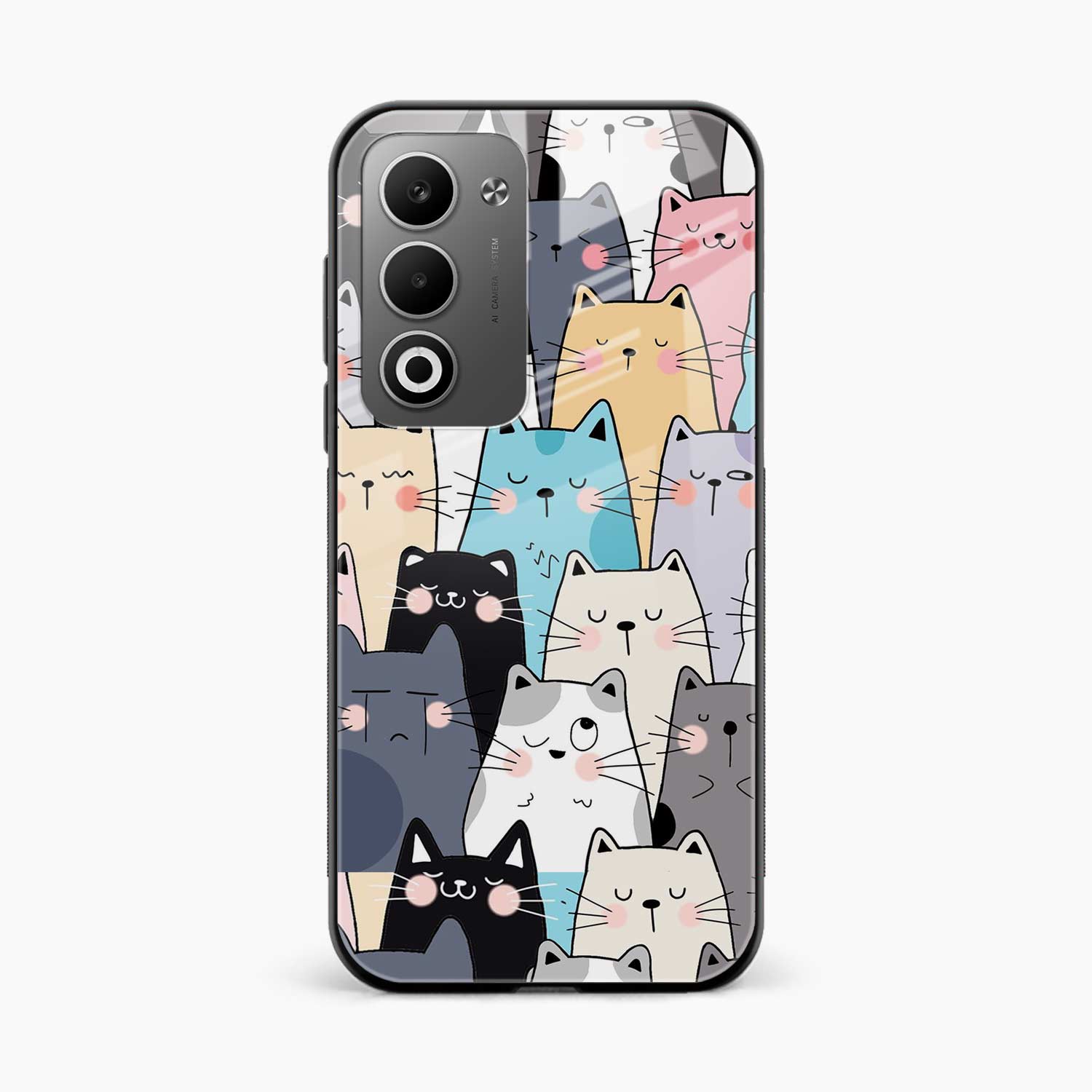 Cute Cat Oppo A5 5G Back Cover