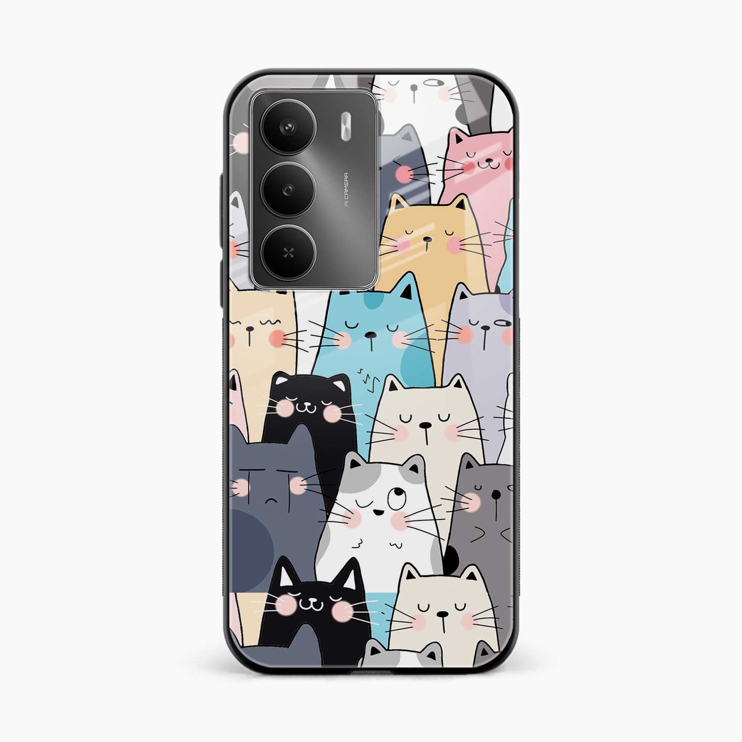 Cute Cat Realme C73 5G Back Cover