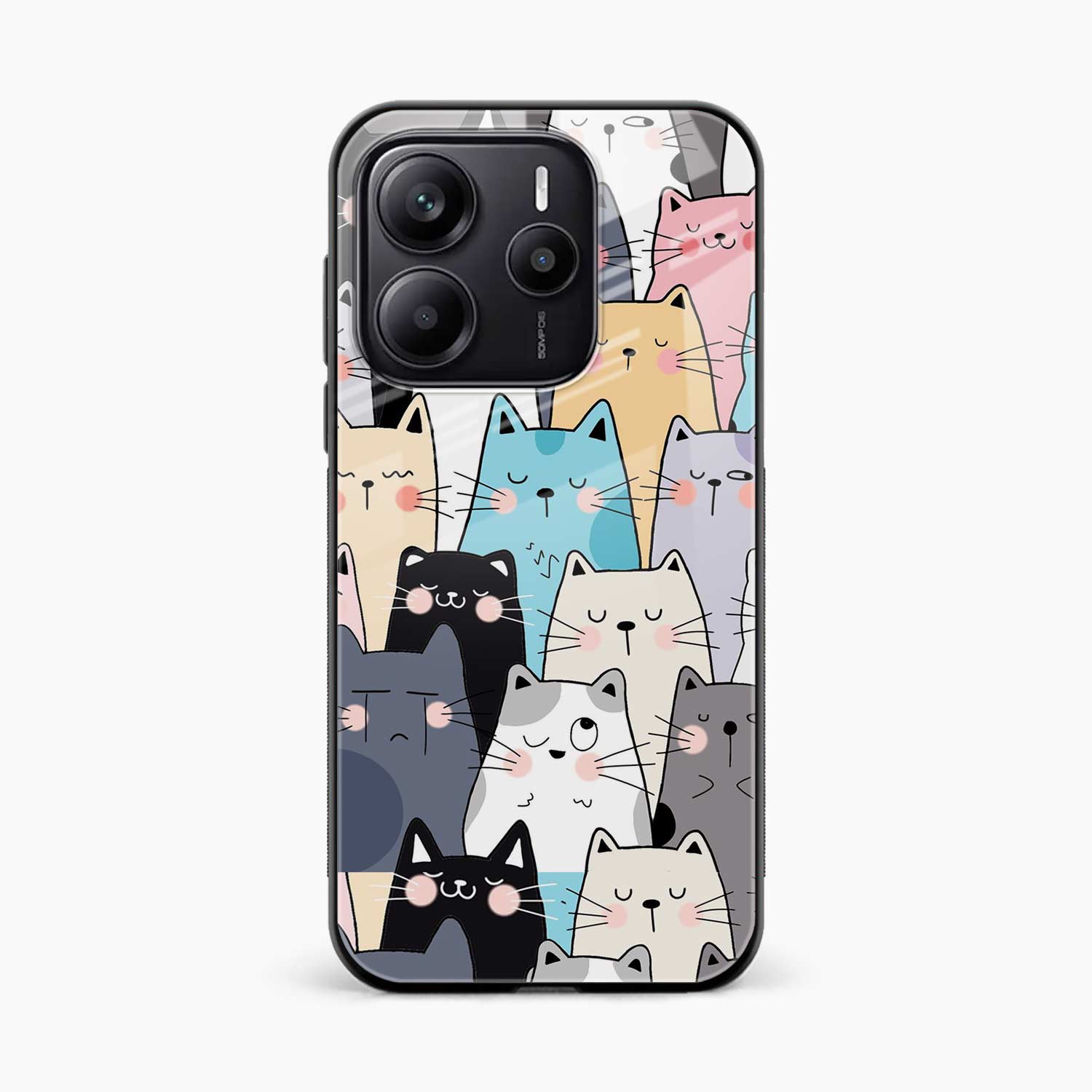 Cute Cat Redmi Note 14 SE 5G Back Cover