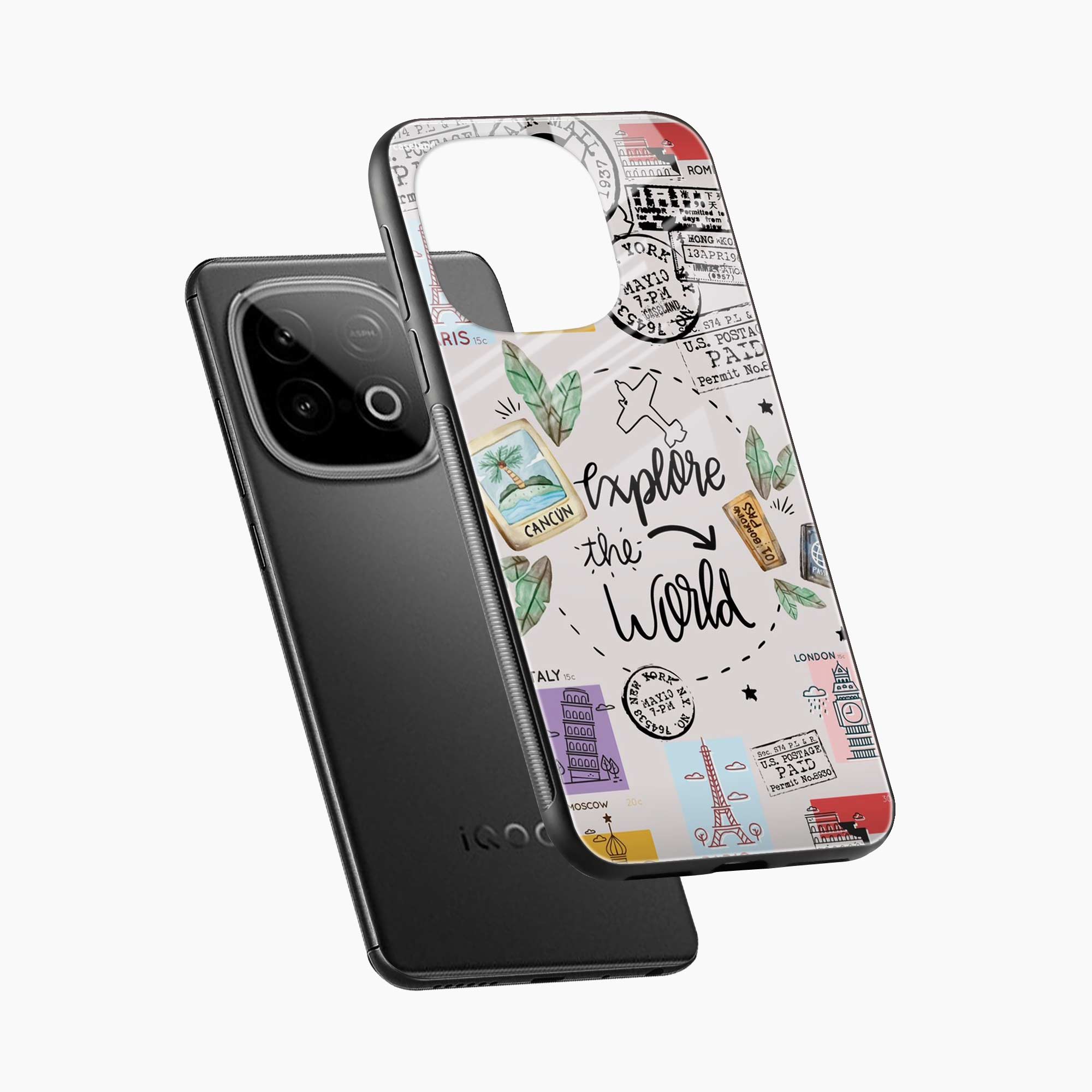 Explore The World Iqoo Neo 10 Back Cover